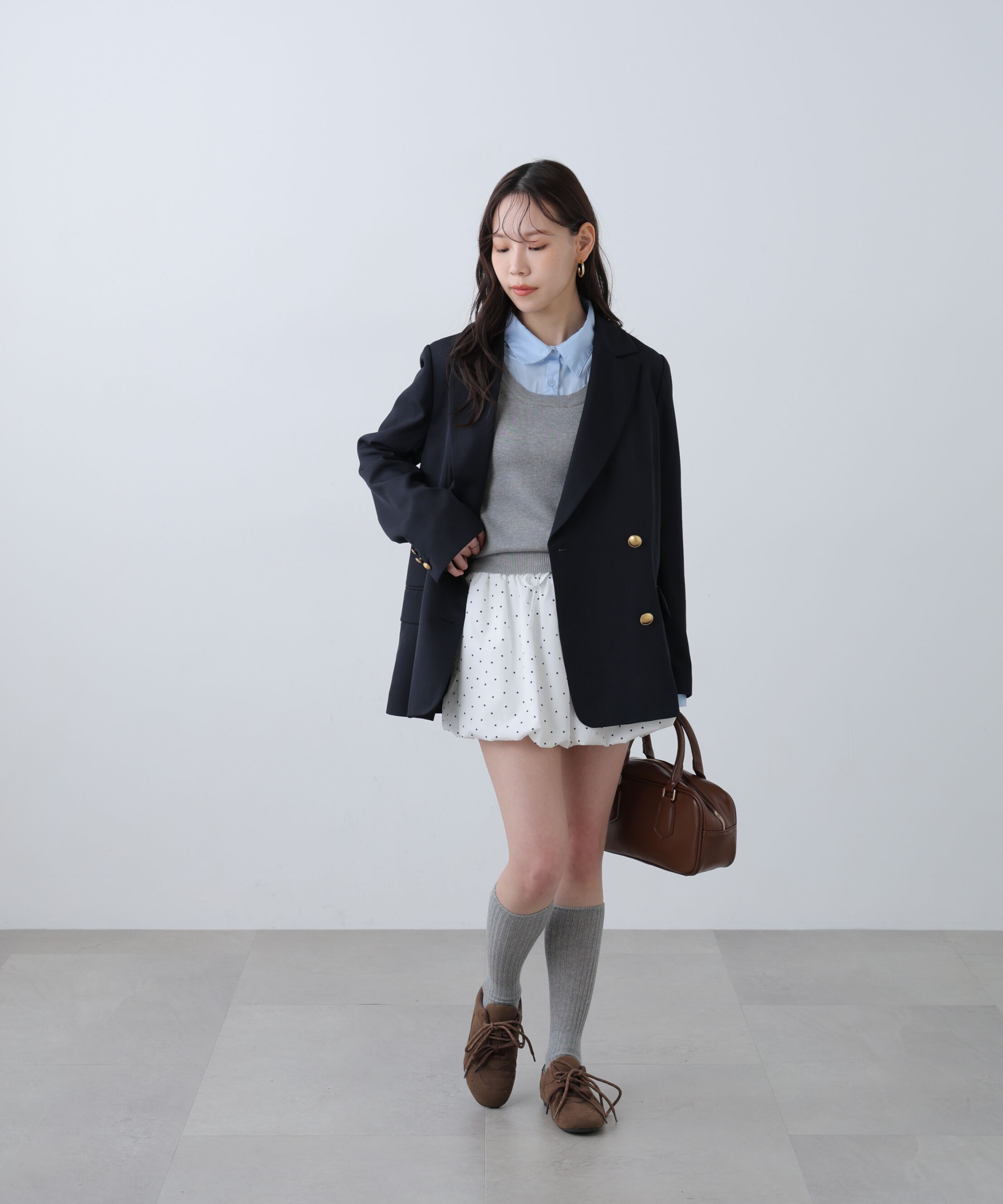  「インナーパンツ付バルーンミニスカート」|スカート|