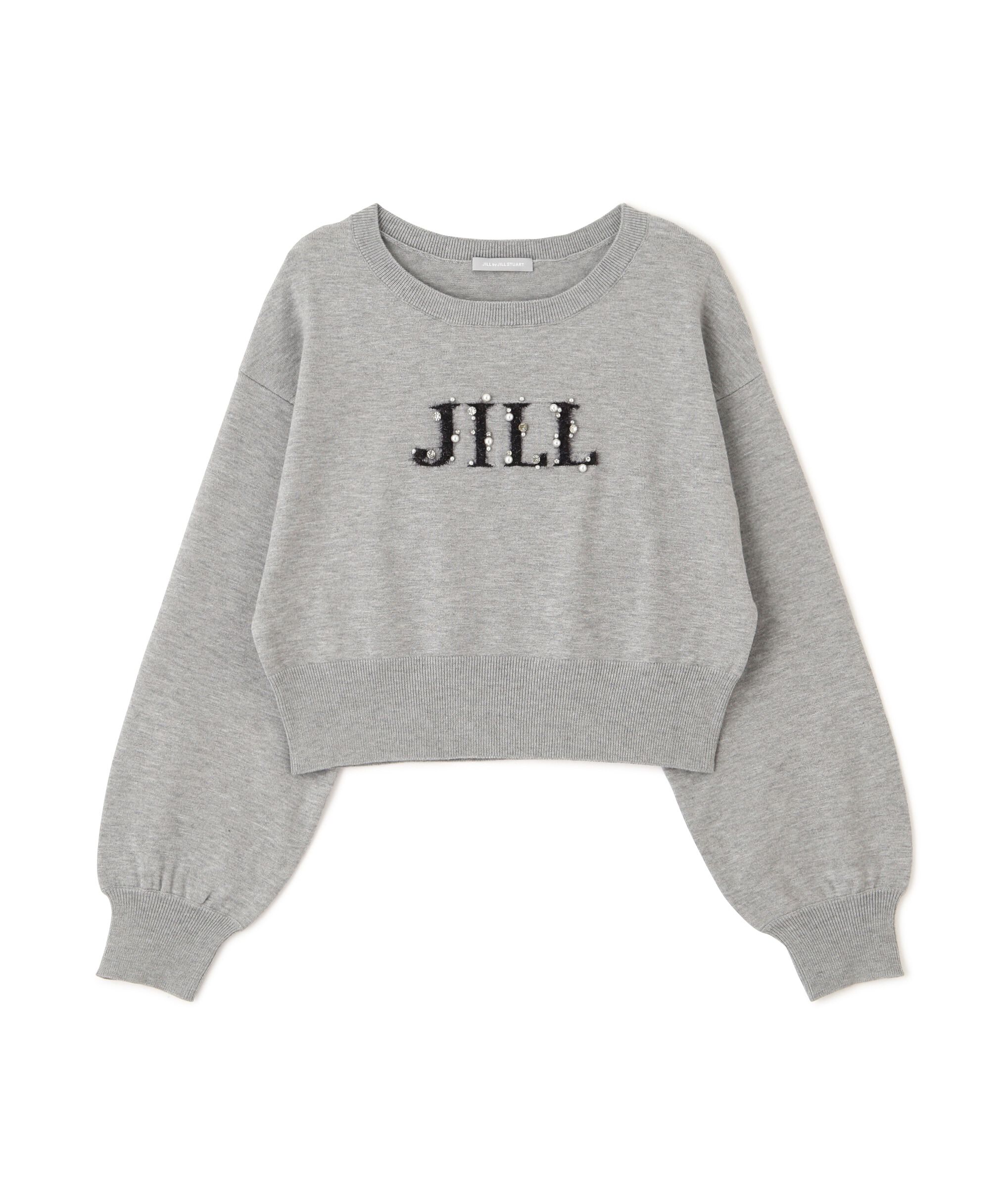  「ファンシーヤーンビジューロゴニット」|ニット・セーター|