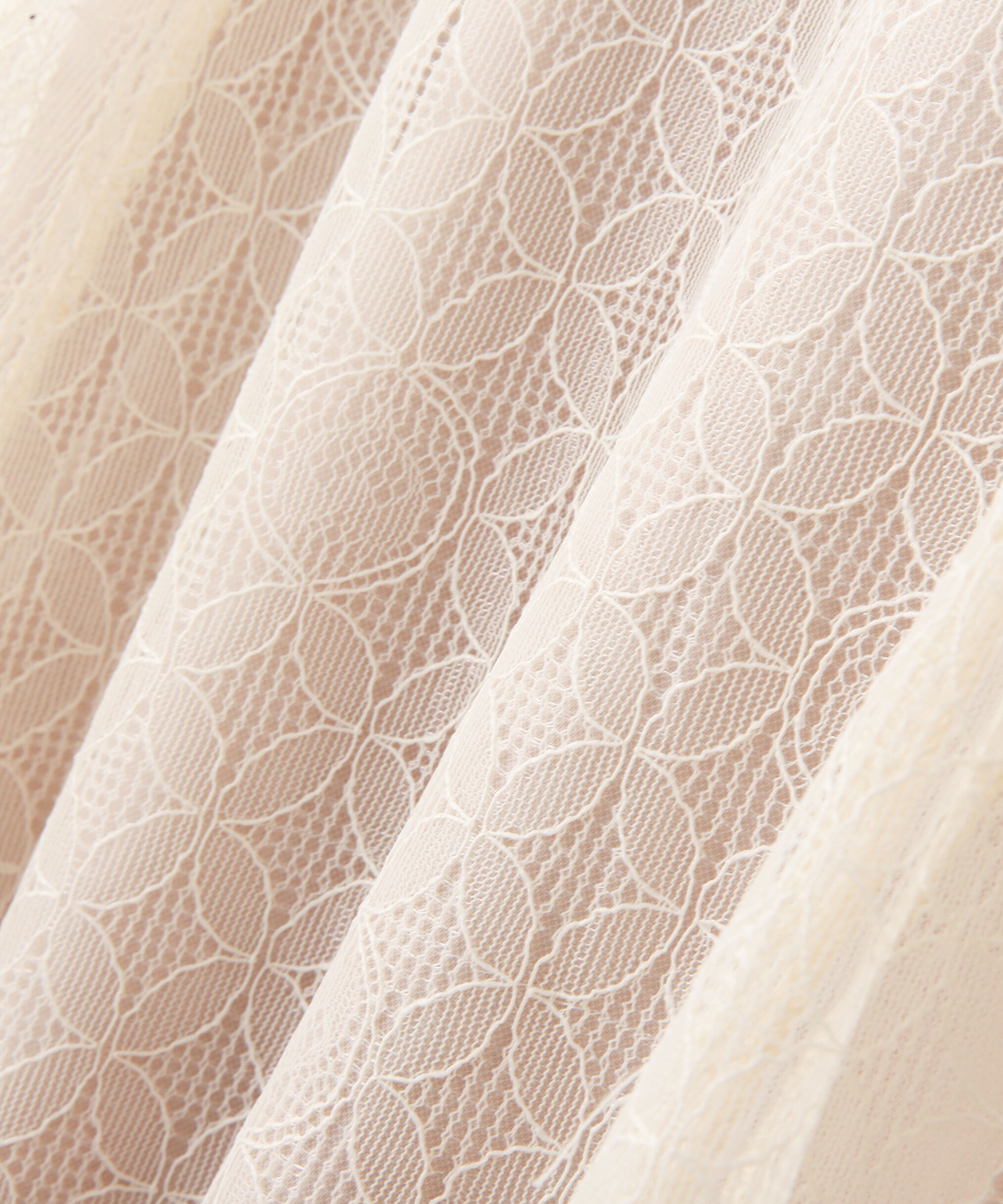  「シャイニーレースフレアスカート」|スカート|