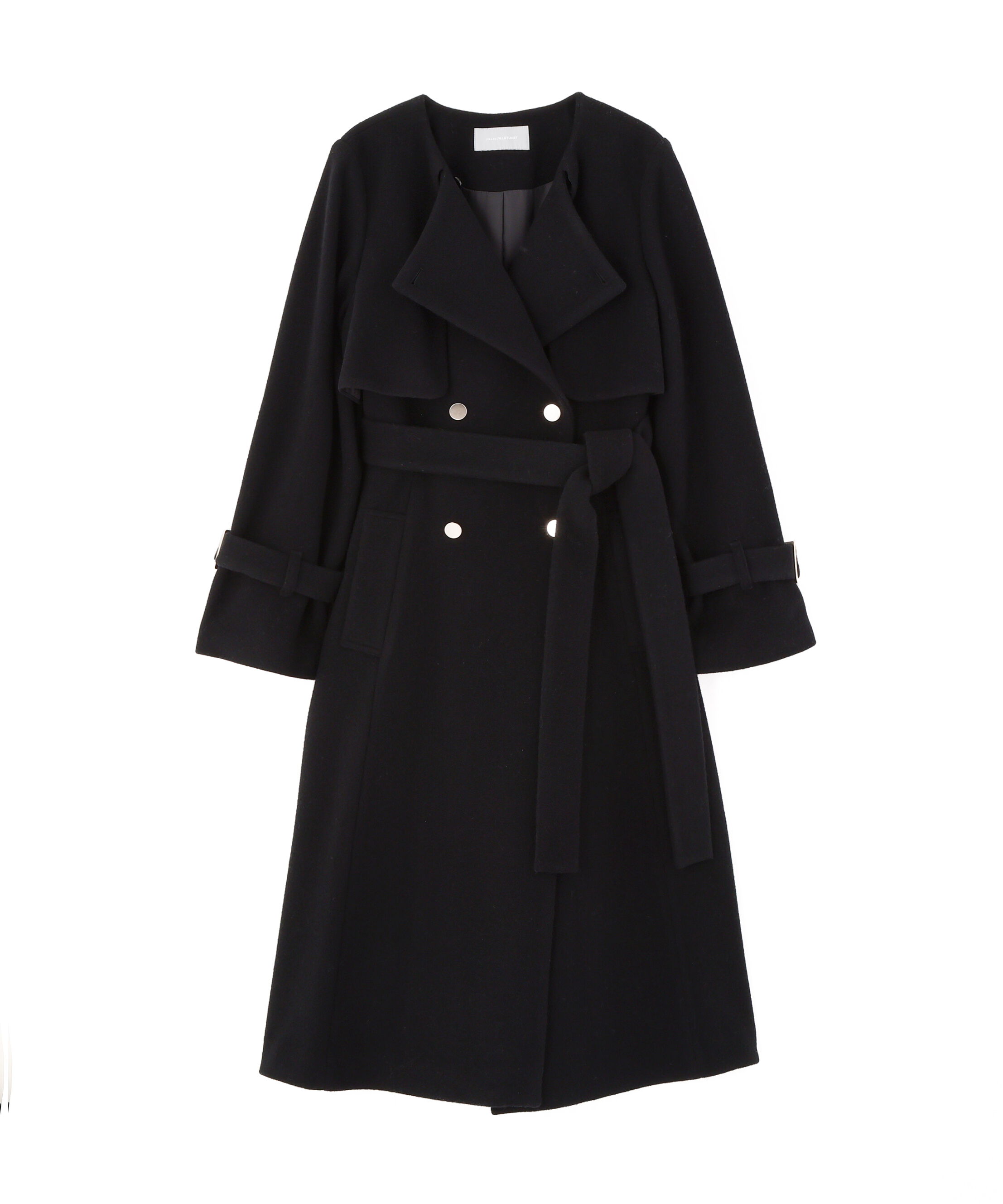  「ノーカラードレストレンチコート」|その他|