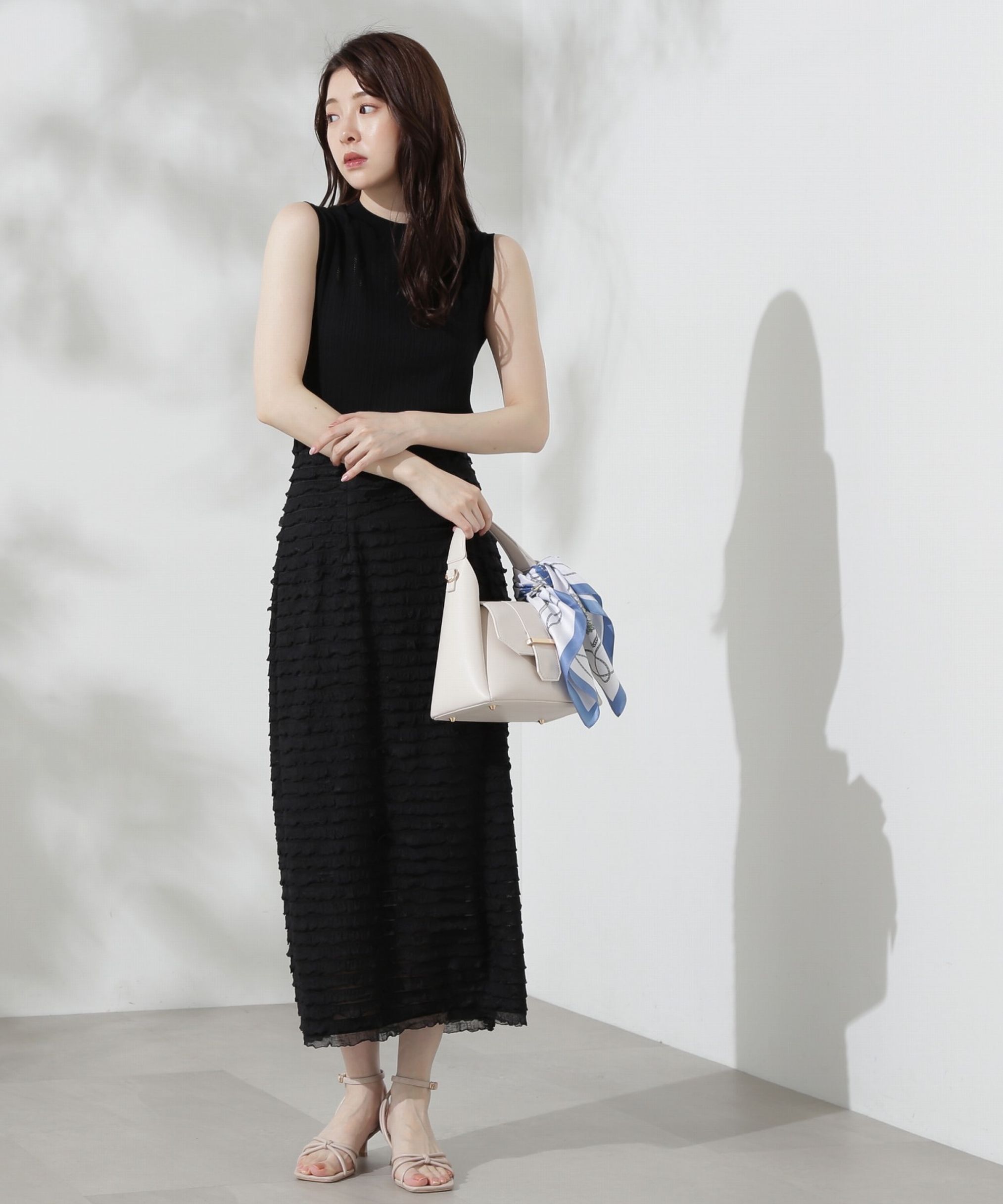 PROPORTION BODY DRESSING「アイレットノースリーブニット」|ニット・セーター|