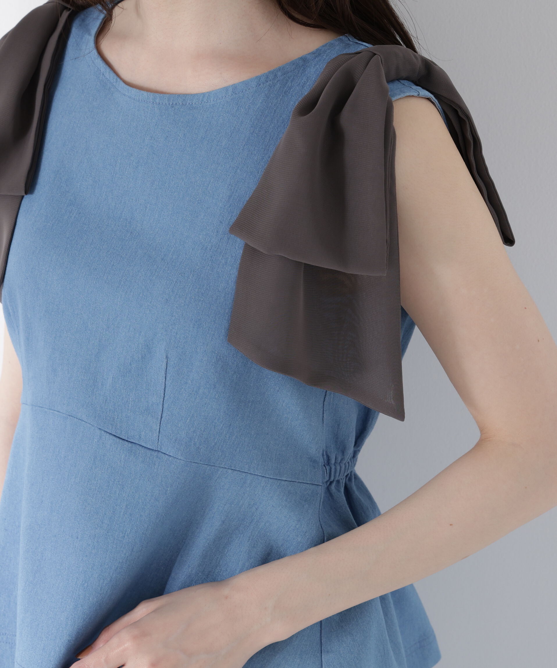 PROPORTION BODY DRESSING「リボン付きマーメイドセットアップ」|ワンピース|