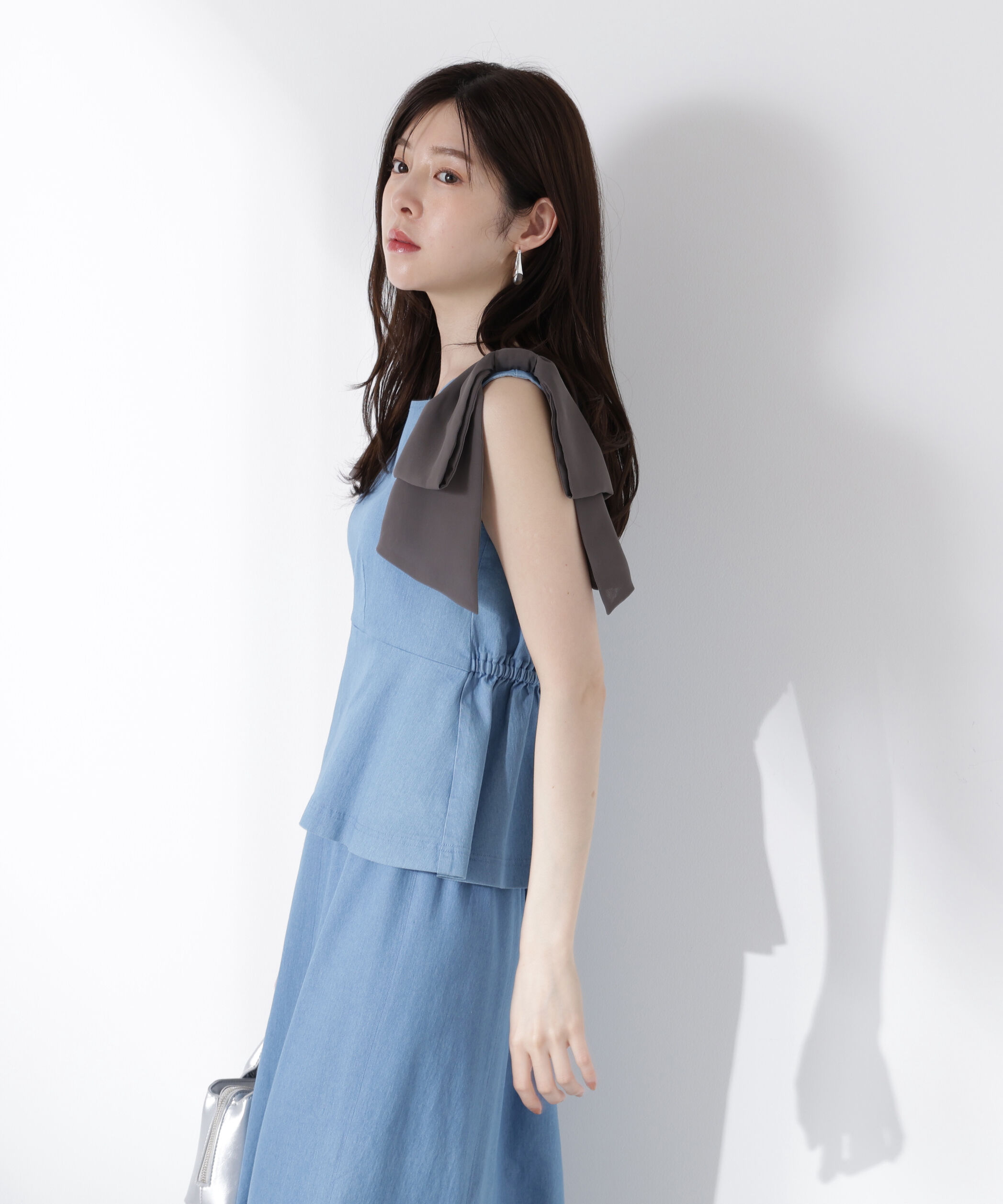 PROPORTION BODY DRESSING「リボン付きマーメイドセットアップ」|ワンピース|