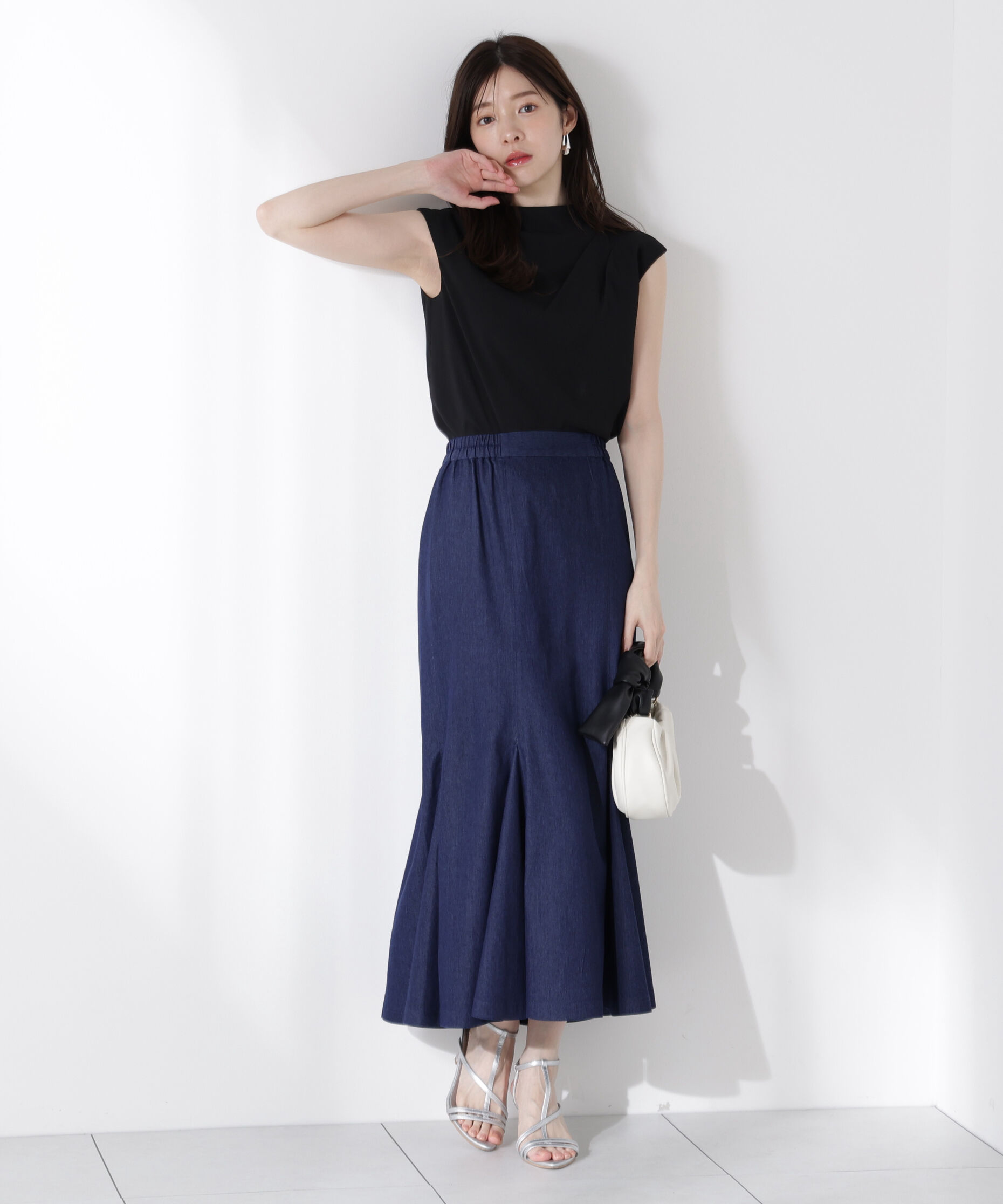 PROPORTION BODY DRESSING「リボン付きマーメイドセットアップ」|ワンピース|