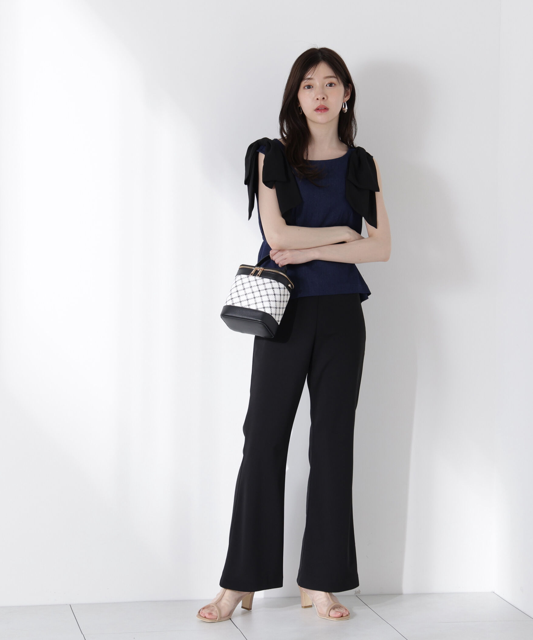 PROPORTION BODY DRESSING「リボン付きマーメイドセットアップ」|ワンピース|