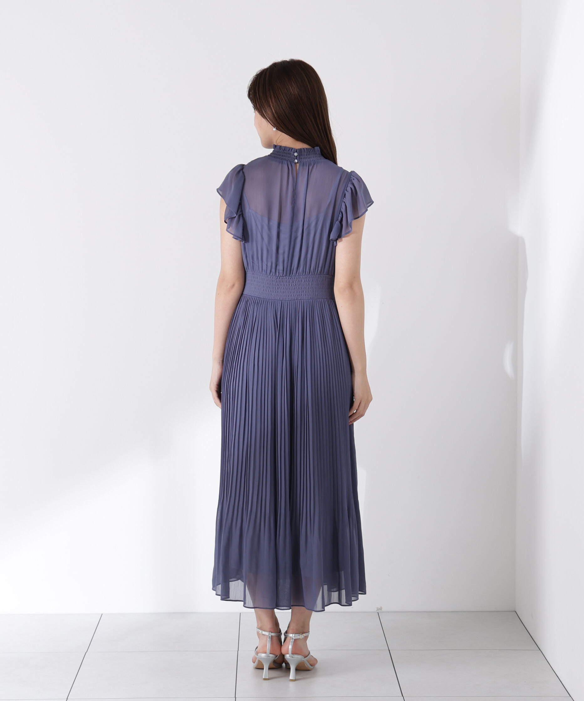 PROPORTION BODY DRESSING「シフォン楊柳プリーツワンピース」|ワンピース|