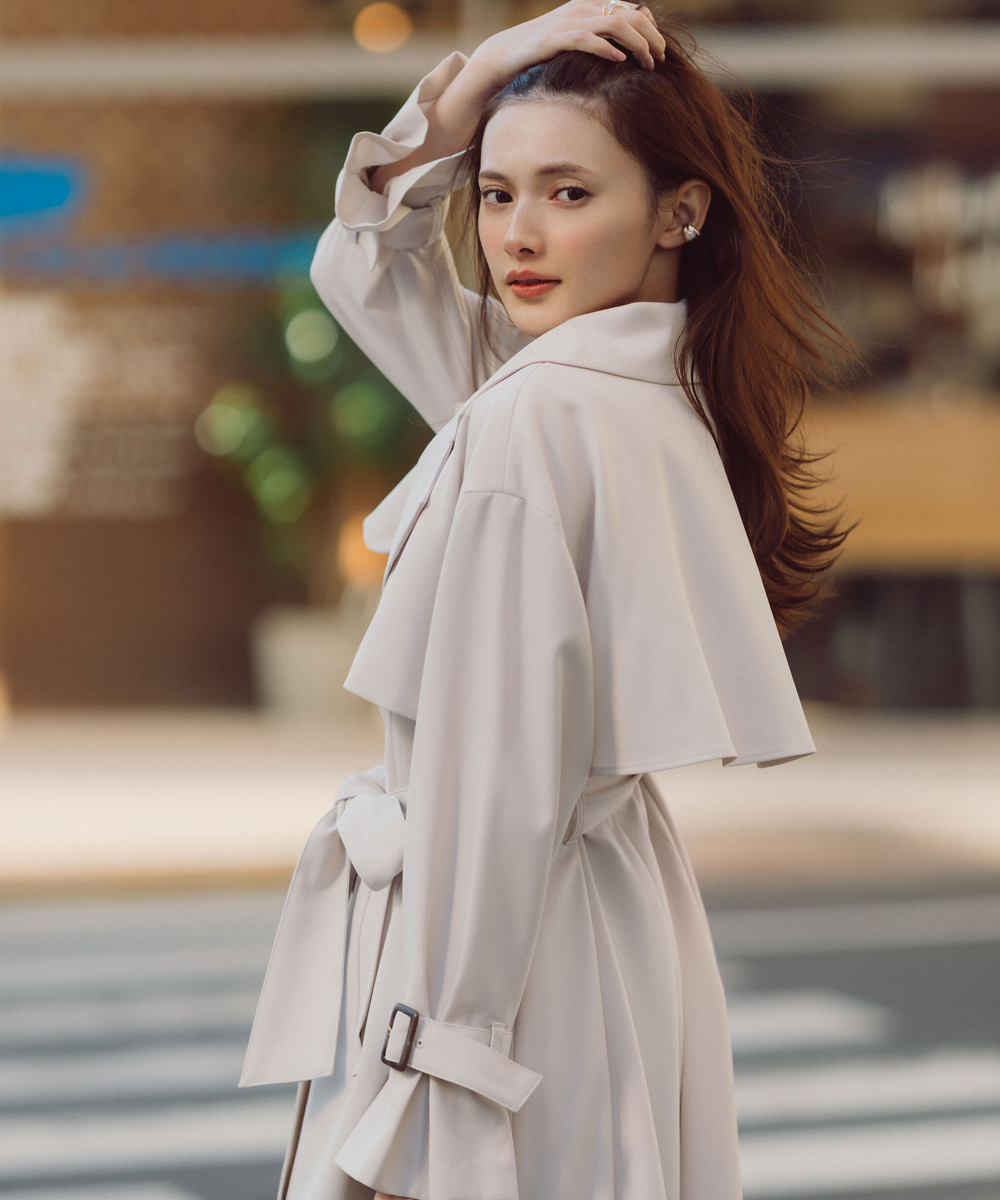 PROPORTION BODY DRESSING「＜防シワ/花粉リリース＞ベーシックトレンチコート」|その他|