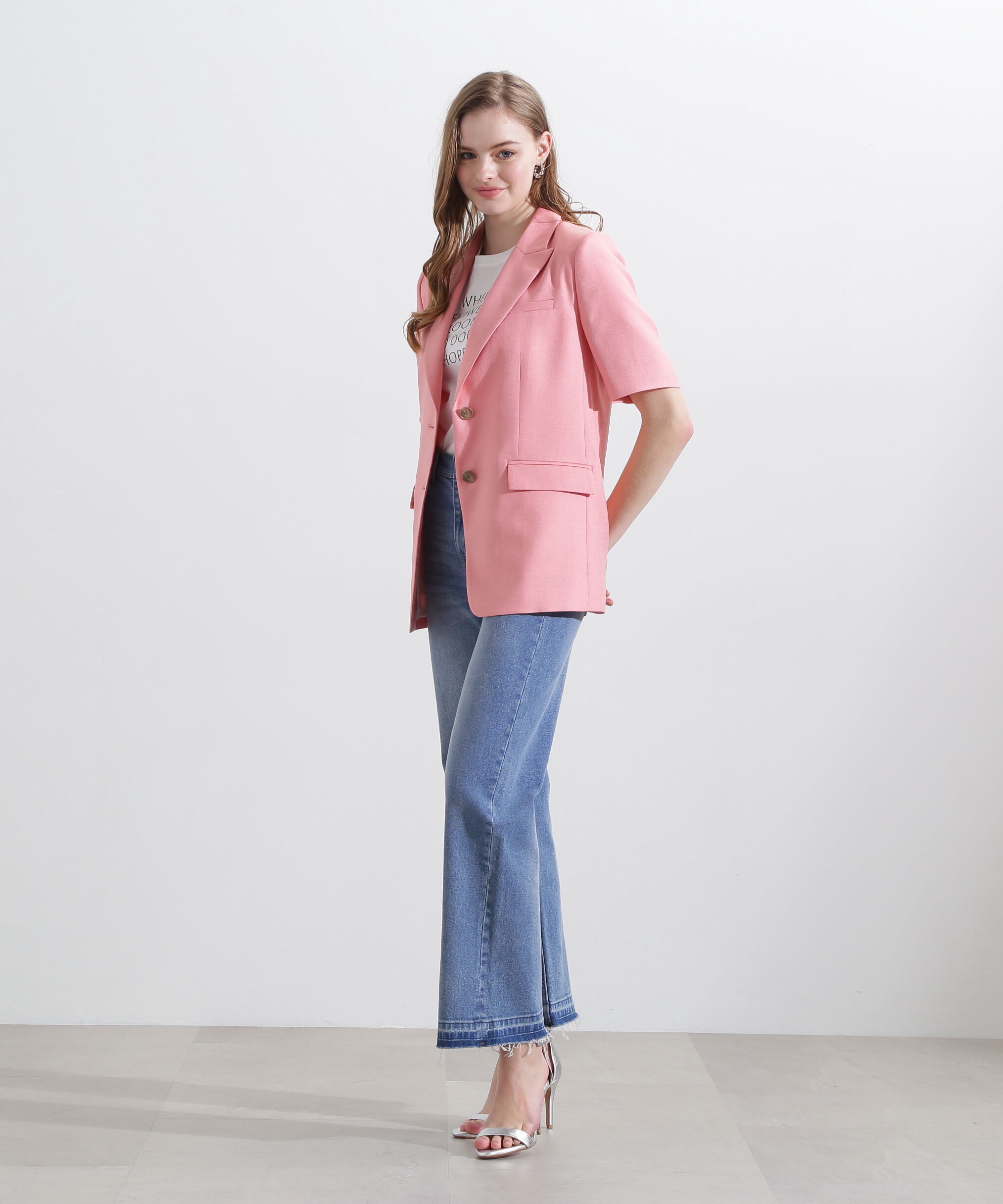  「◆ハーフスリーブテーラードジャケット」|その他|