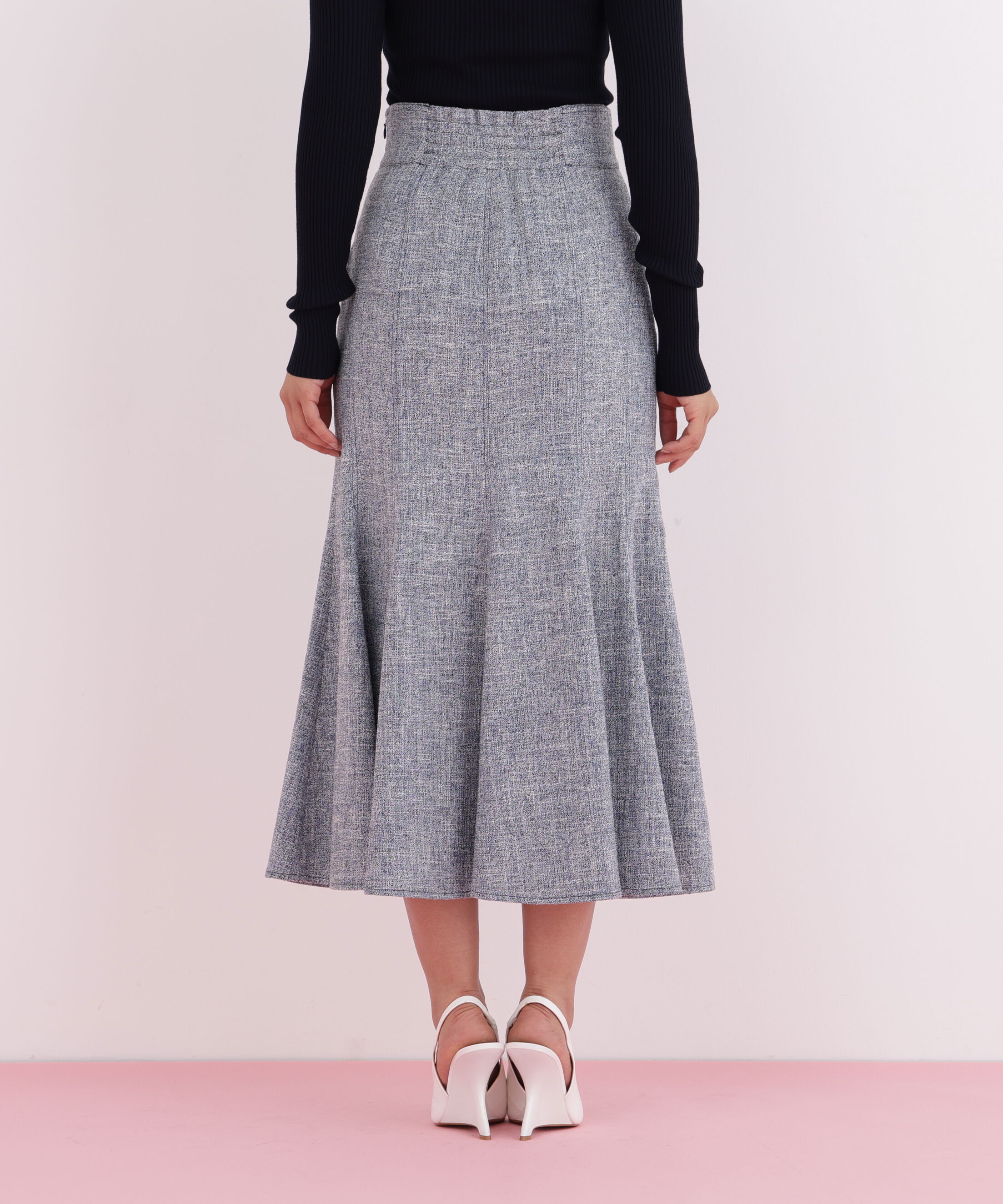  「ミックスブッチャーマーメイドスカート」|スカート|