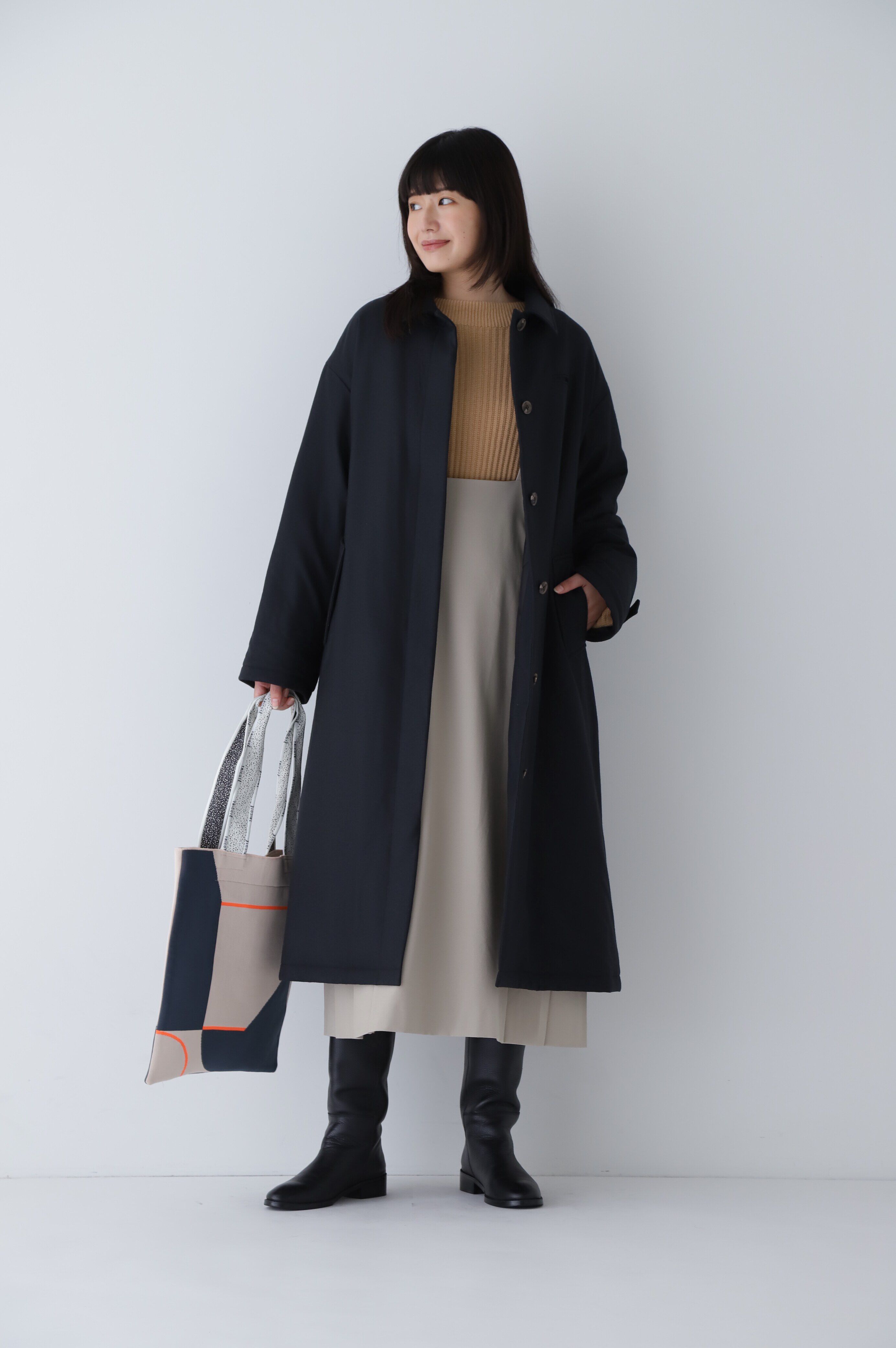  「◆ミドルゲージ地柄ニット」|ニット・セーター|