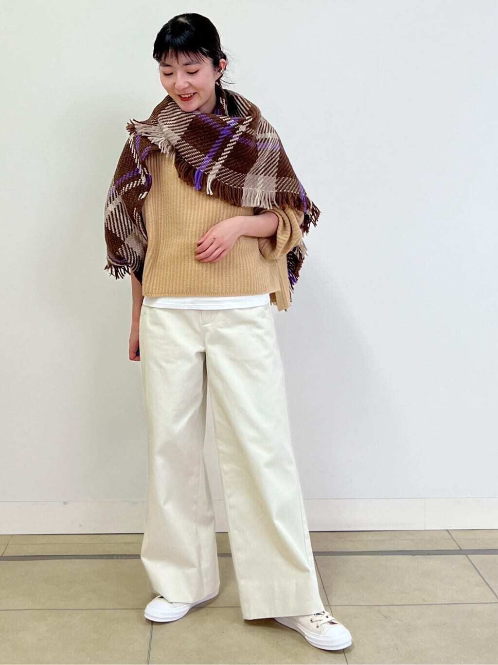  「◆ミドルゲージ地柄ニット」|ニット・セーター|