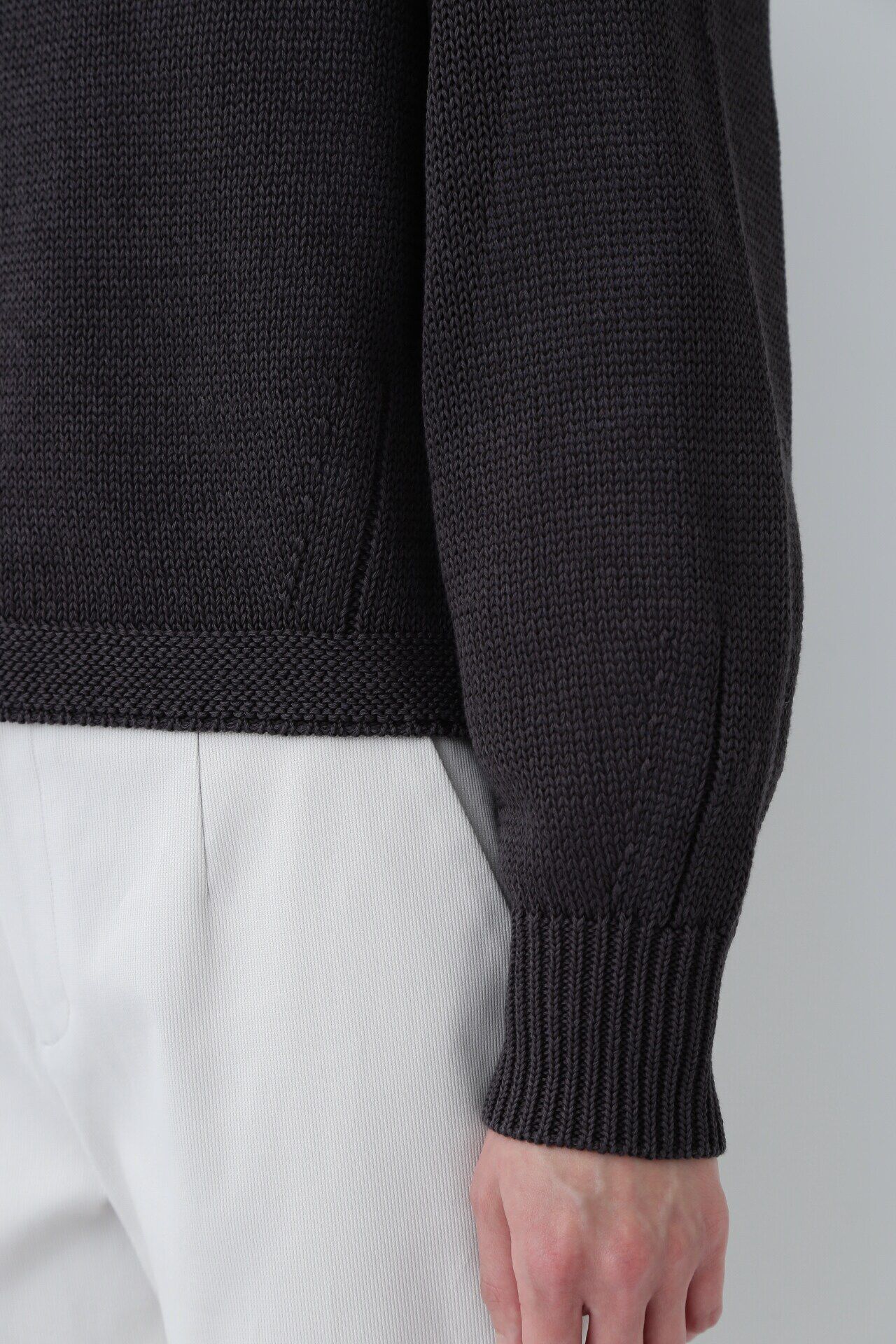  「◆ギマコットンジップアップカーディガン」|ニット・セーター|