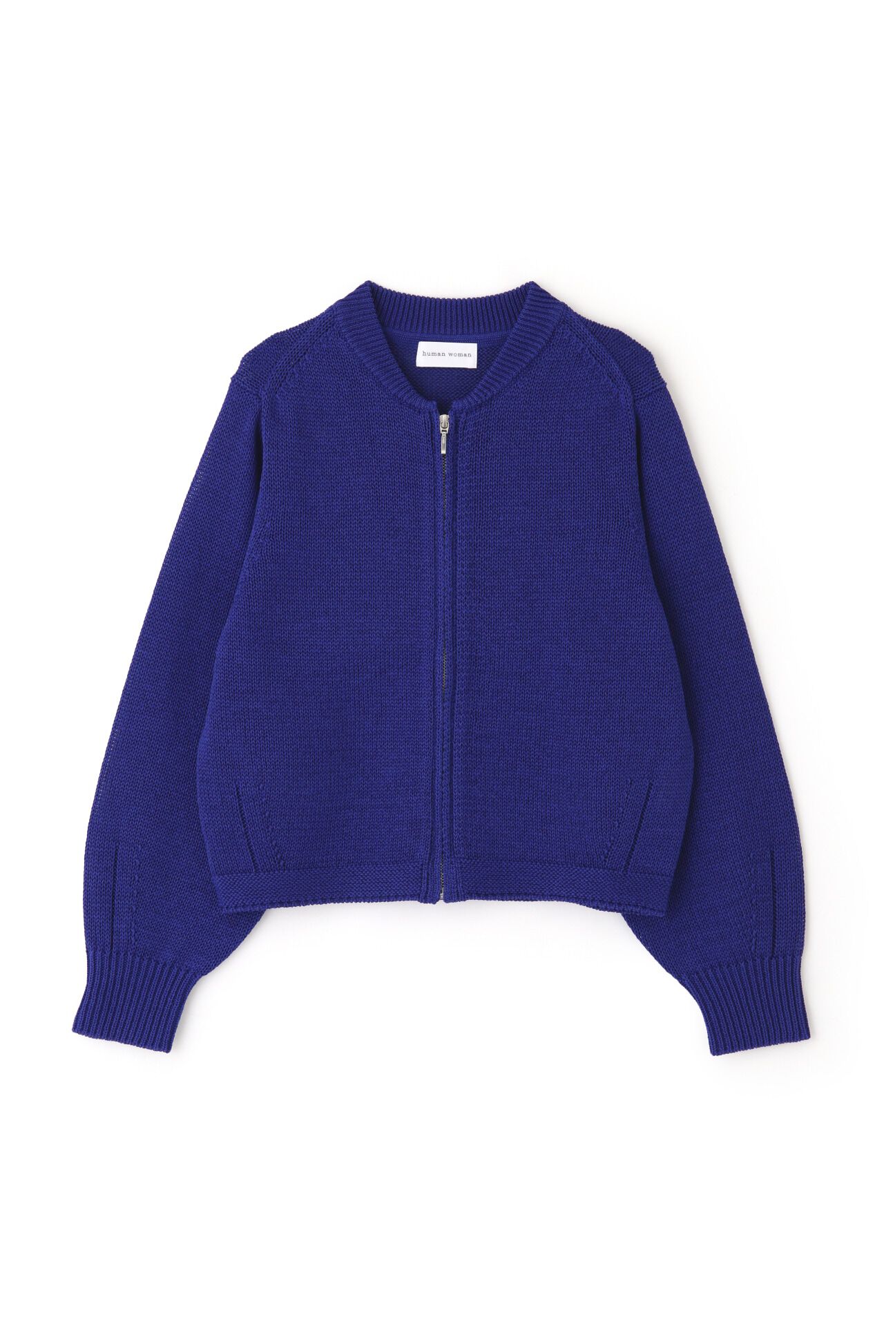  「◆ギマコットンジップアップカーディガン」|ニット・セーター|