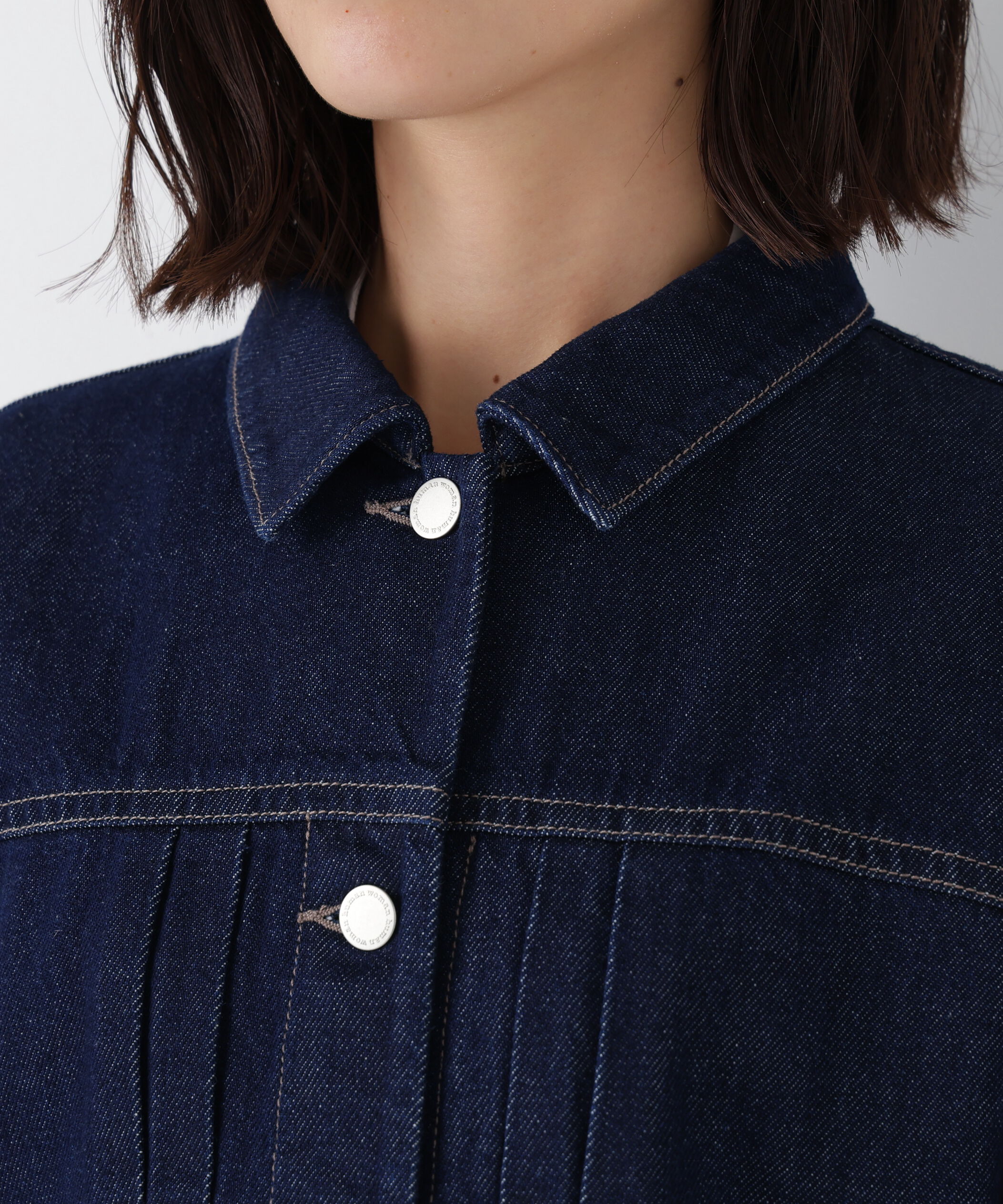  「◆ソフトデニムドッキングブルゾン」|ブルゾン・スタジャン|