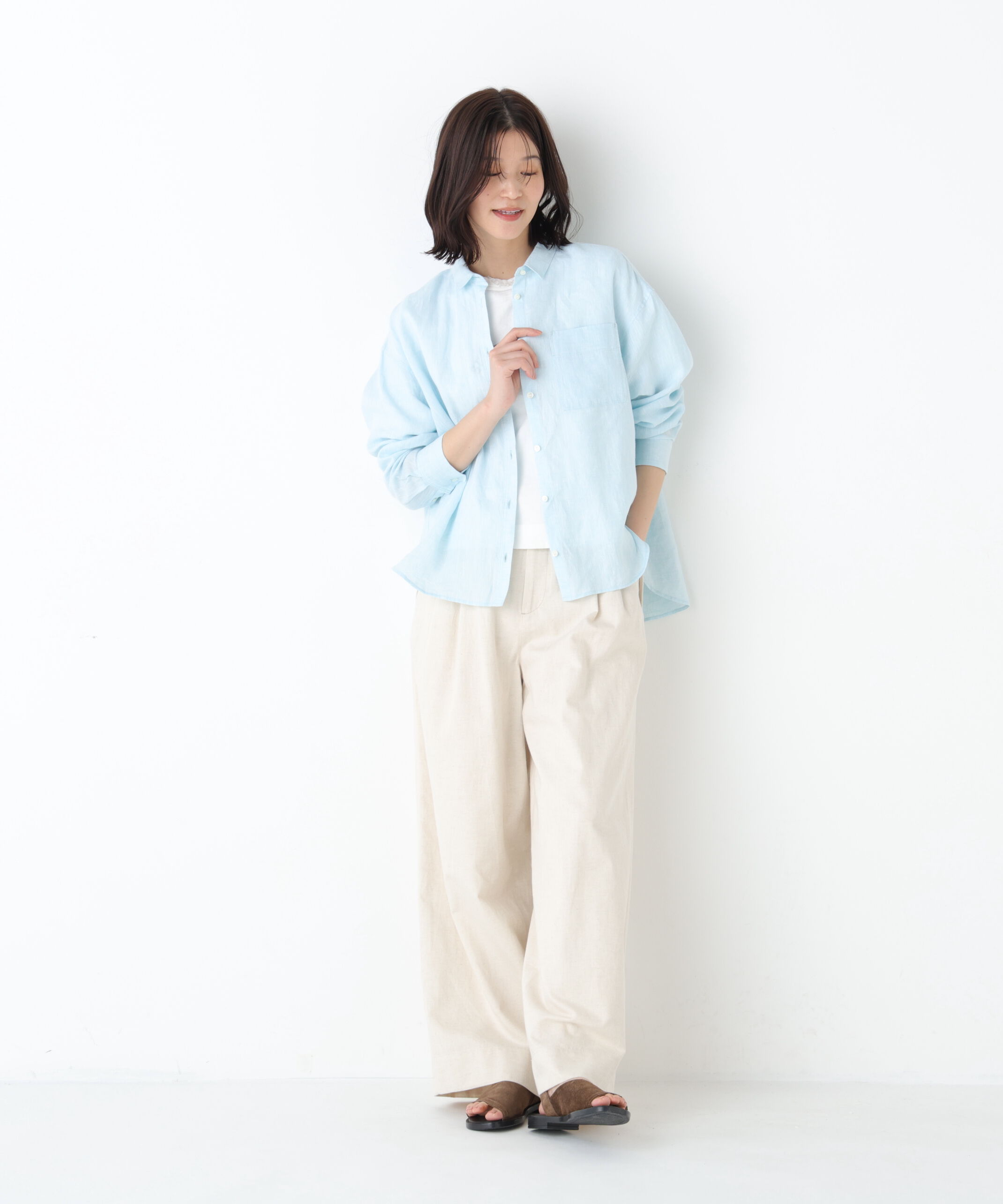  「◆ハードマンリネンシャツ」|シャツ・ブラウス|