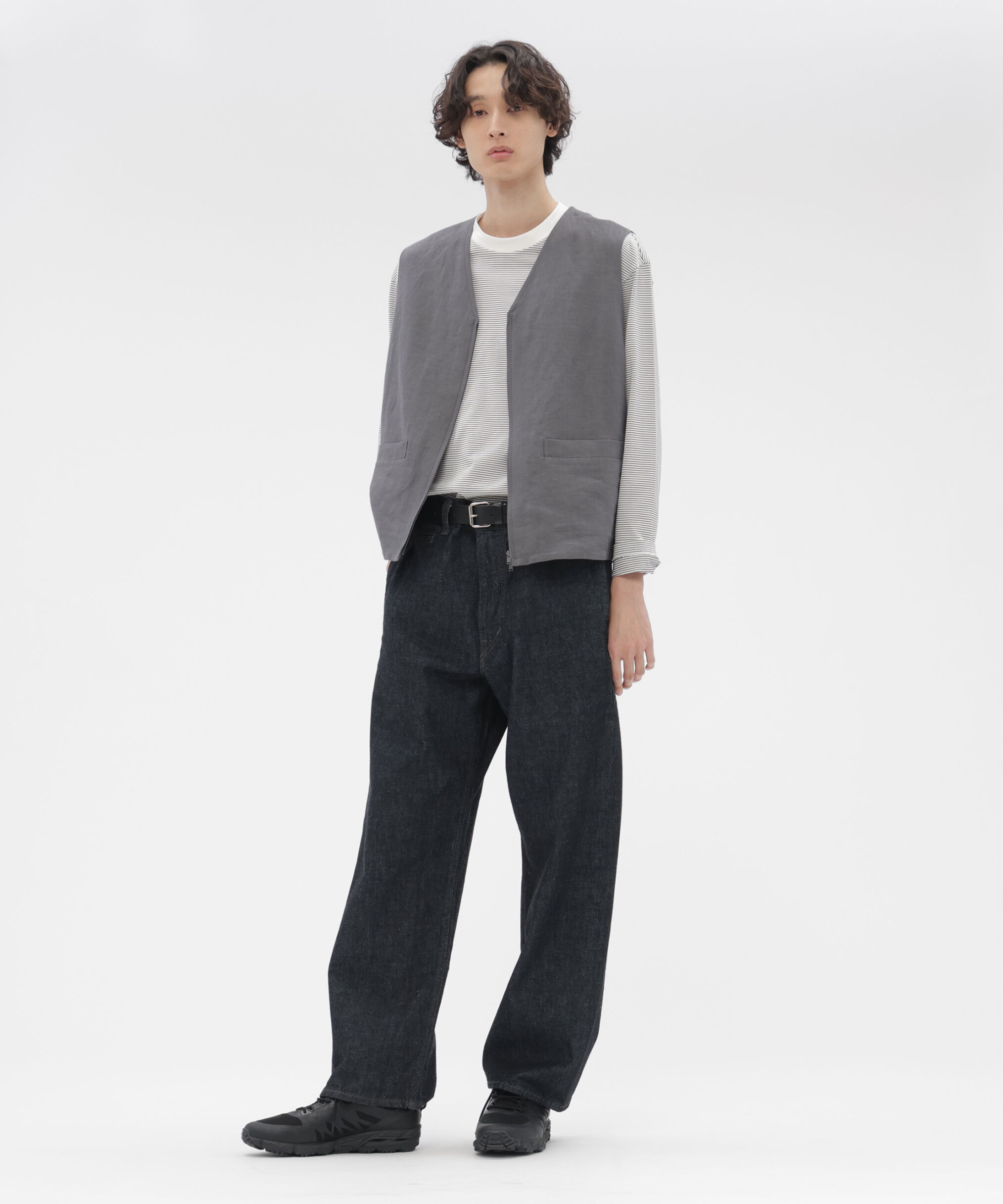 MARGARET HOWELL「COMPACT LINEN TWILL BLOUSON」|ブルゾン・スタジャン|
