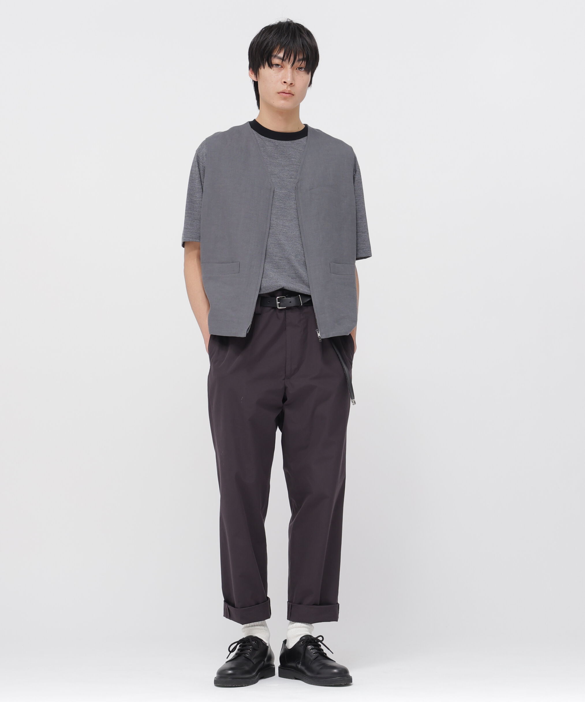 MARGARET HOWELL「COMPACT LINEN TWILL BLOUSON」|ブルゾン・スタジャン|