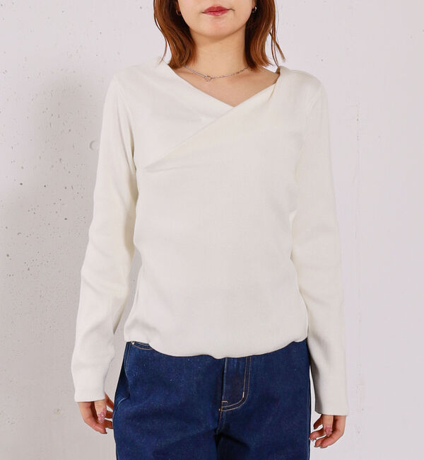 archives「タックドレープニットプルオーバー」|ニット・セーター|