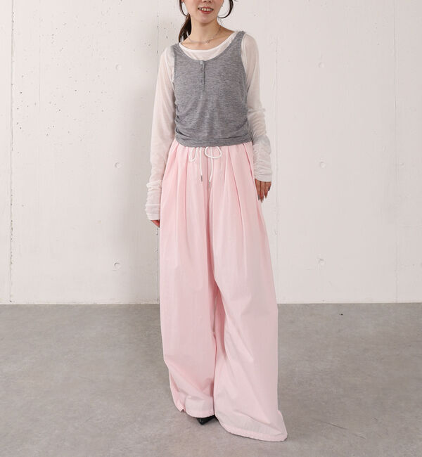 archives「タンクレイヤードカットアンサンブル」|カーディガン|