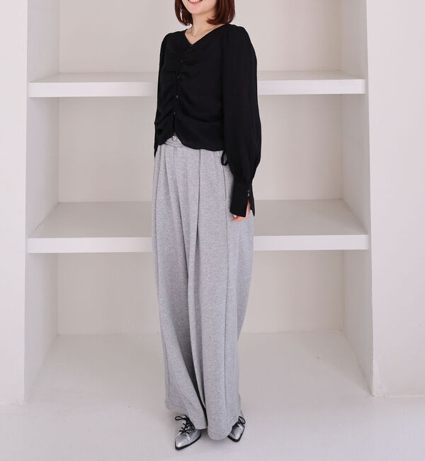 archives「２ｗａｙギャザードロストブラウス」|シャツ・ブラウス|