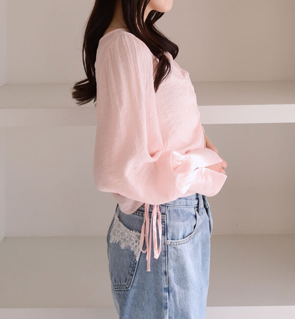 archives「２ｗａｙギャザードロストブラウス」|シャツ・ブラウス|