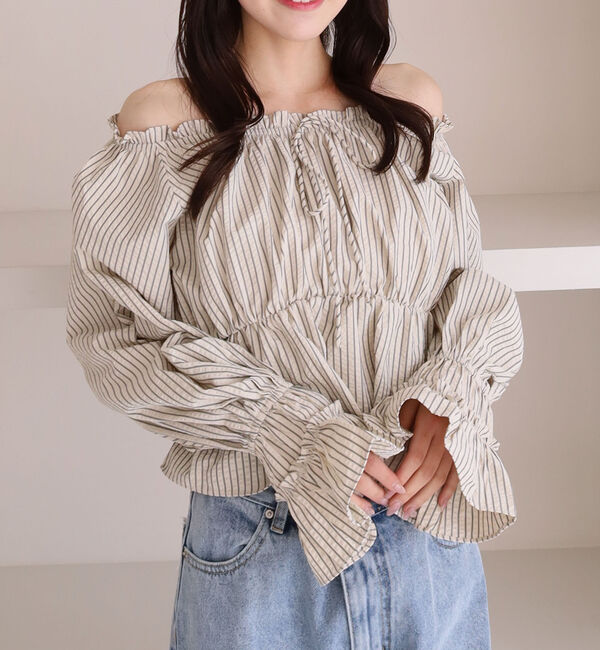 archives「２Ｗａｙオフショルブラウス」|シャツ・ブラウス|