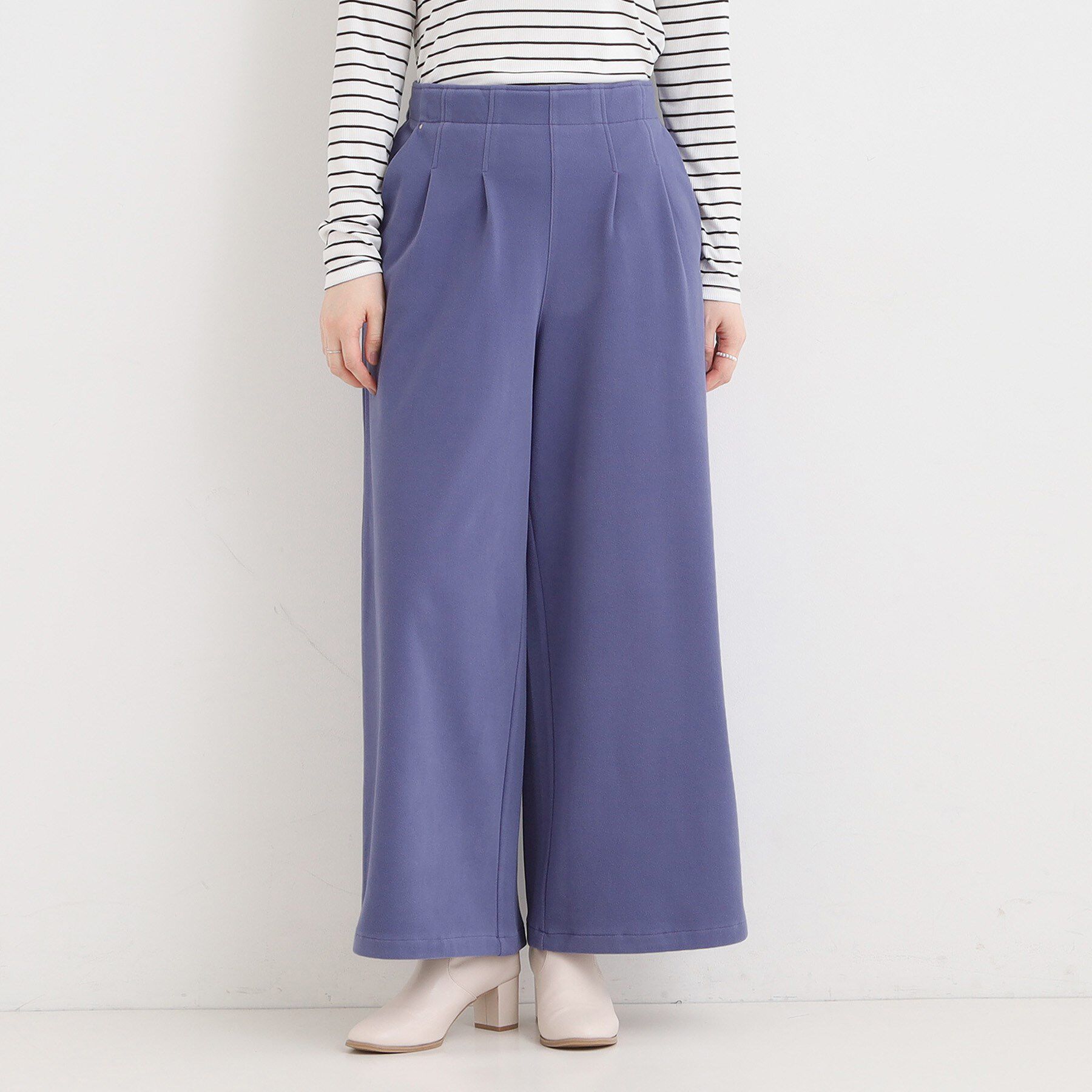 SHOO･LA･RUE「【着丈選べる/きっと虜になる】あったかもちもち ワイドパンツ」|その他|