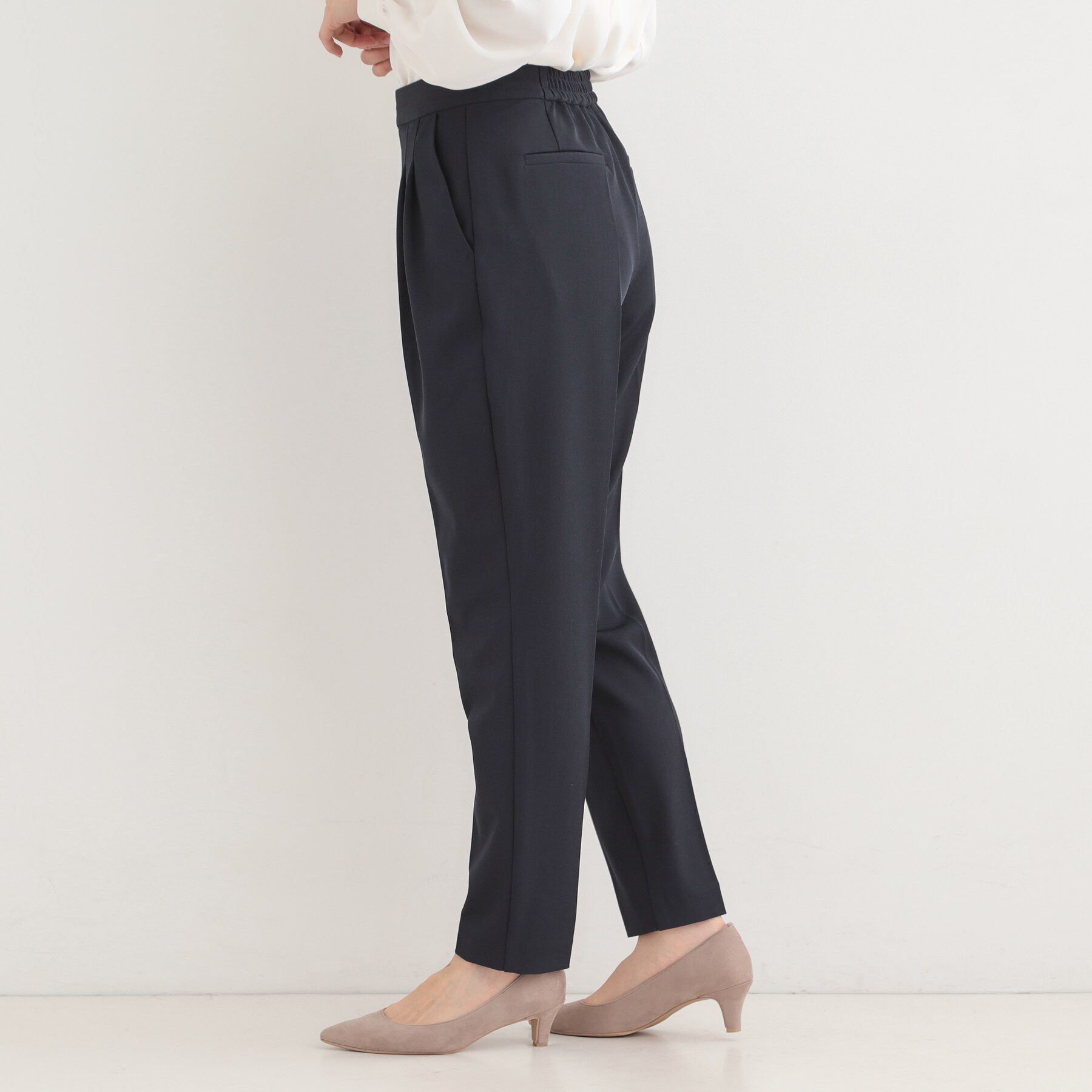 SHOO･LA･RUE「【多機能】2タックテーパードパンツ」|その他|