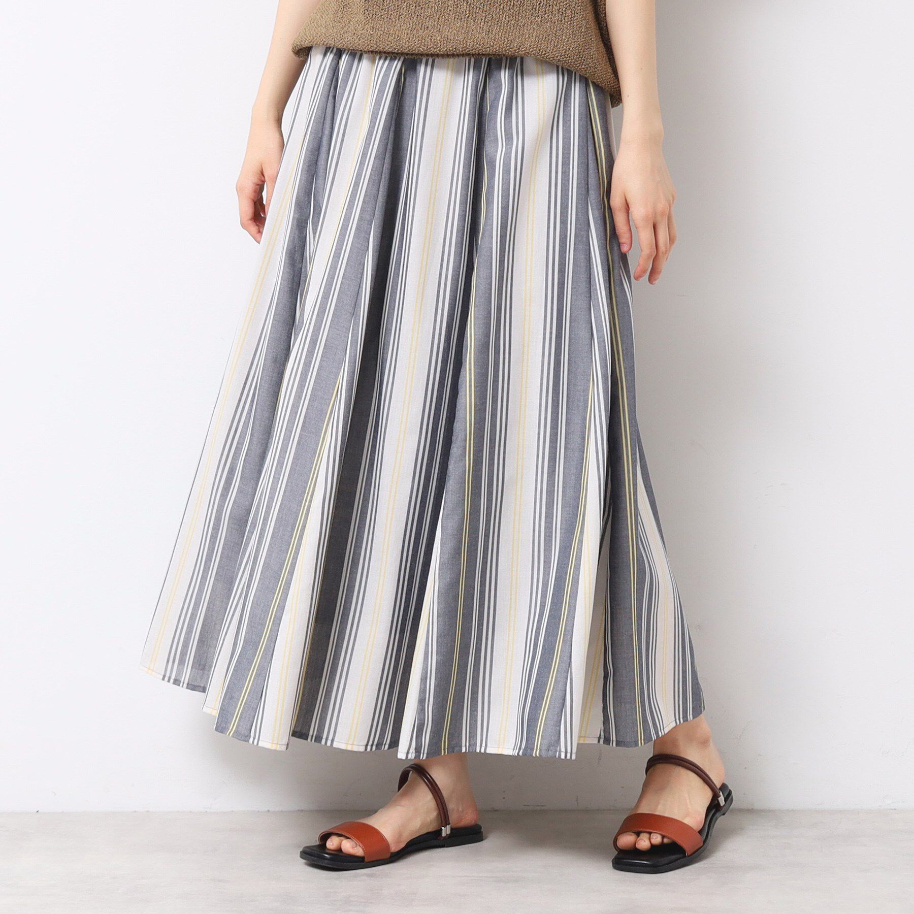 Dessin「【ウエストゴム・洗える】映えチェック柄スカート（XS～L）」|スカート|