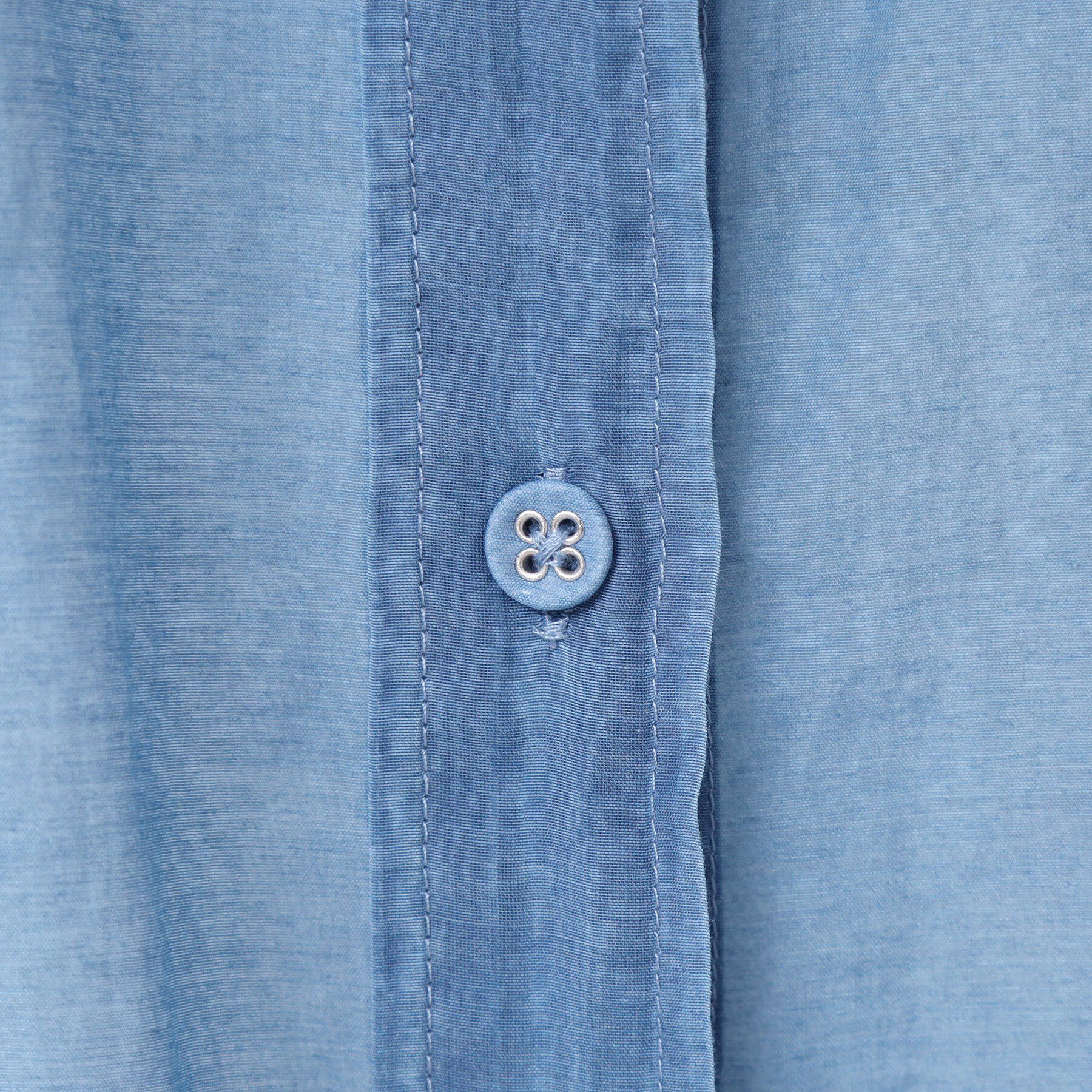 Dessin「【洗える】シアーデニムシャツ」|シャツ・ブラウス|