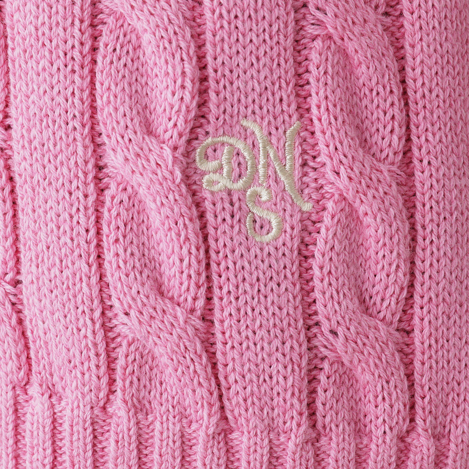 Dessin「【ユニセックス・洗える】クルーネックケーブルニット」|ニット・セーター|