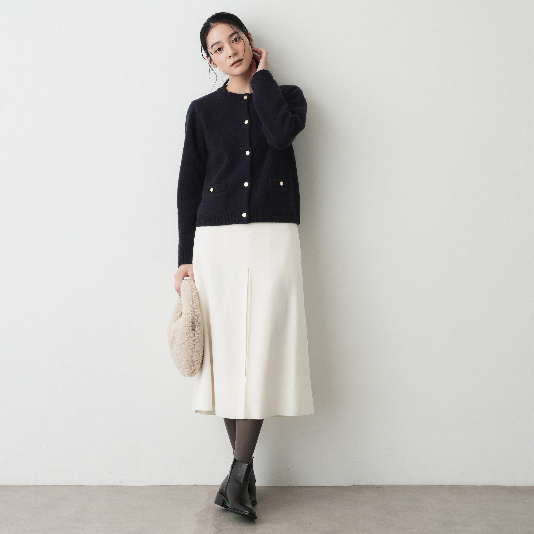 Dessin「ウールカシミヤカーディガン」|カーディガン|