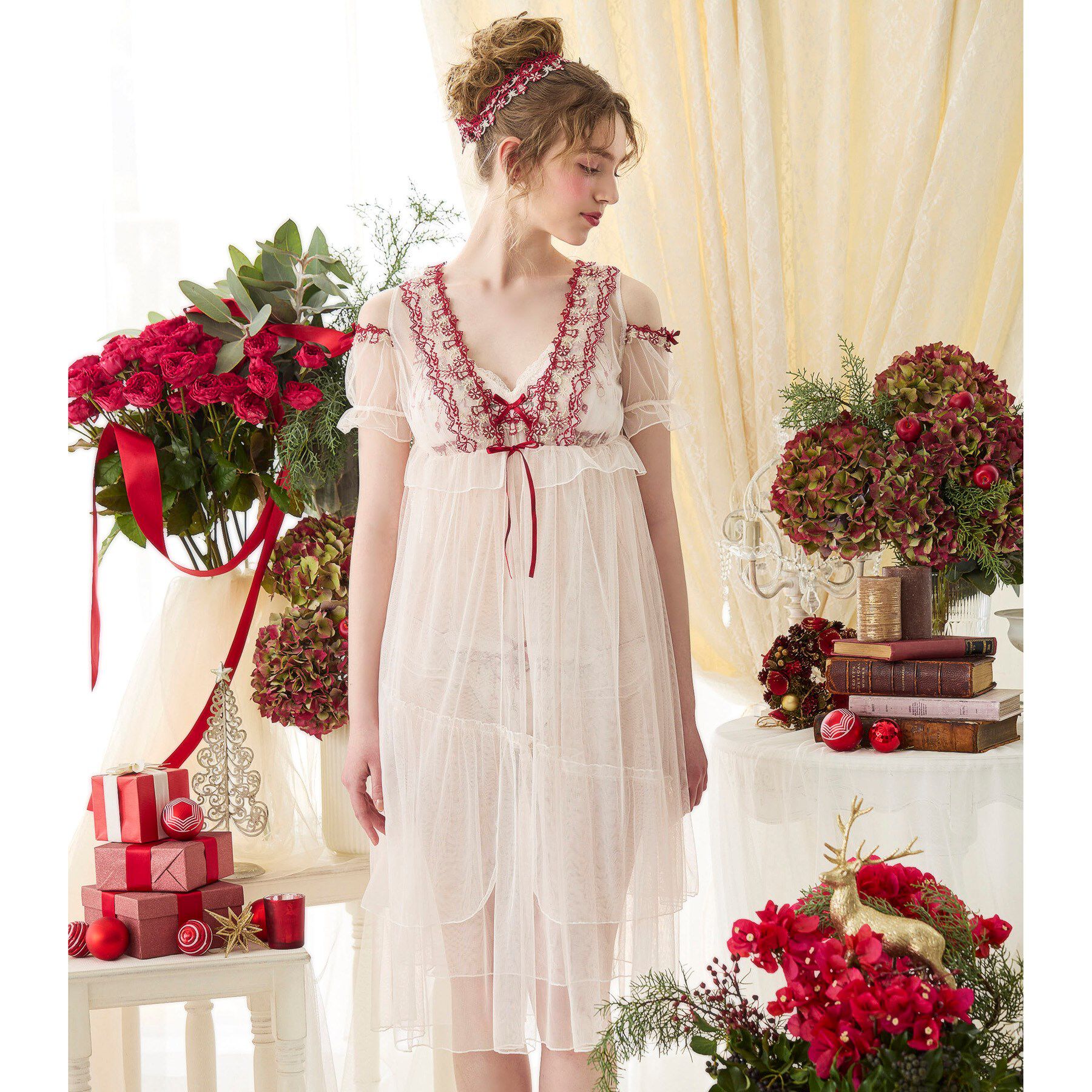 Risa Magli「【ルビー】 カーディガン」|インナー|