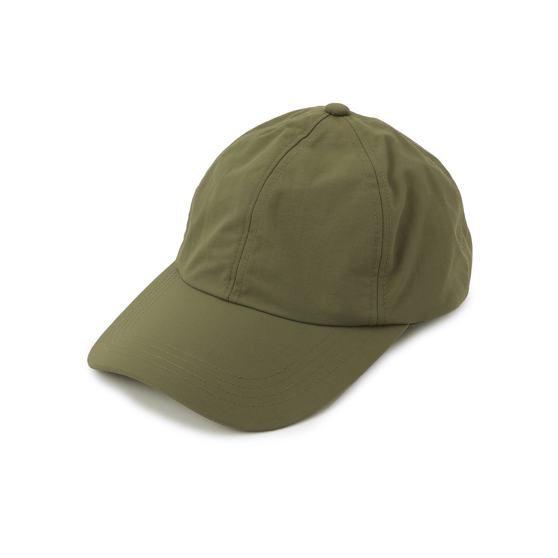 ITS&rsquo;DEMO「【サイズ調整可】ロングブリム撥水キャップ」|キャップ・キャスケット|カーキ(027)