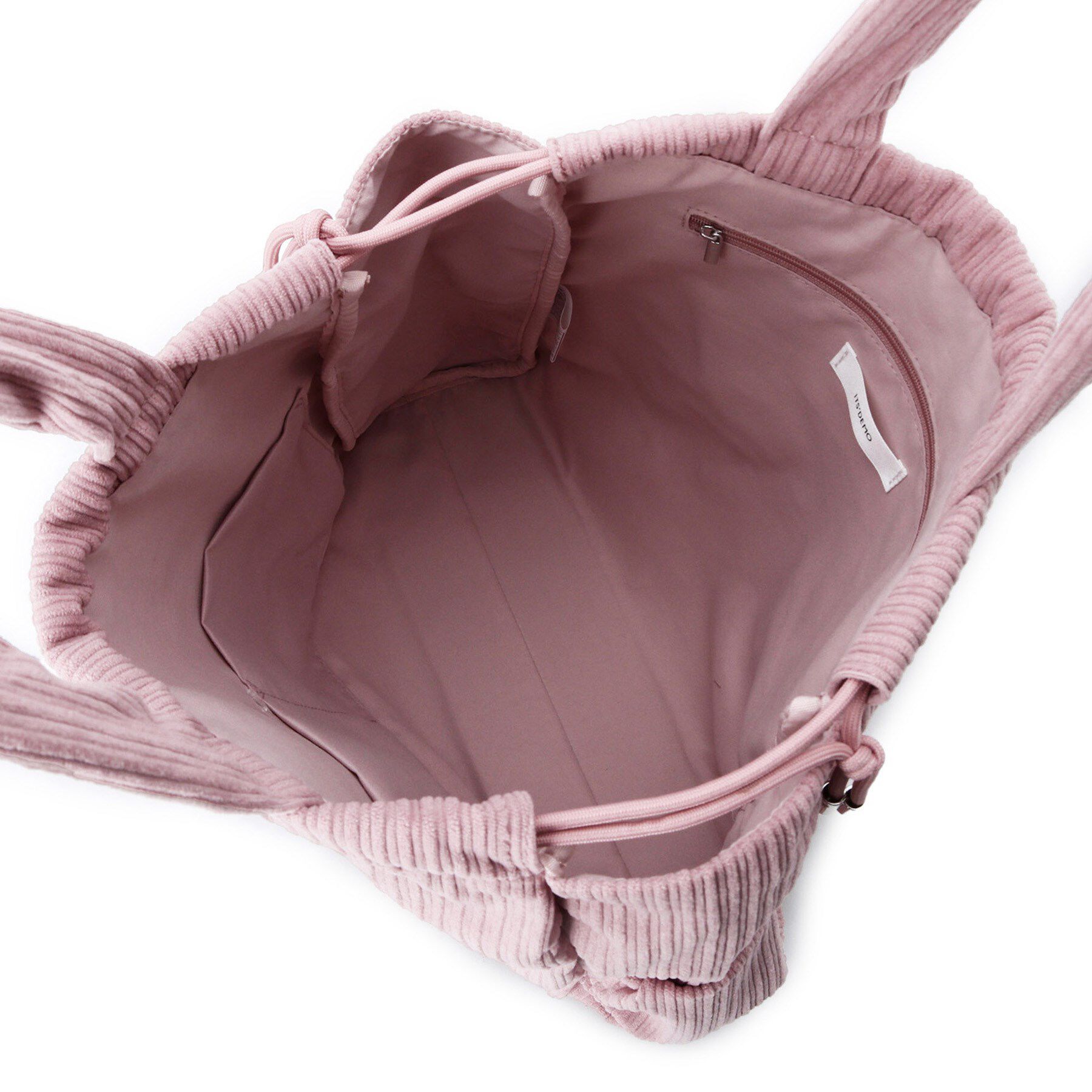 ITS&rsquo;DEMO「【A4対応】コーデュロイ巾着トート」|トートバッグ|