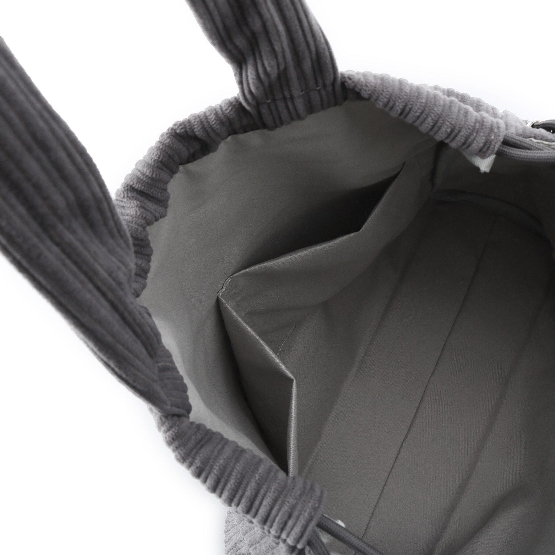 ITS&rsquo;DEMO「【A4対応】コーデュロイ巾着トート」|トートバッグ|