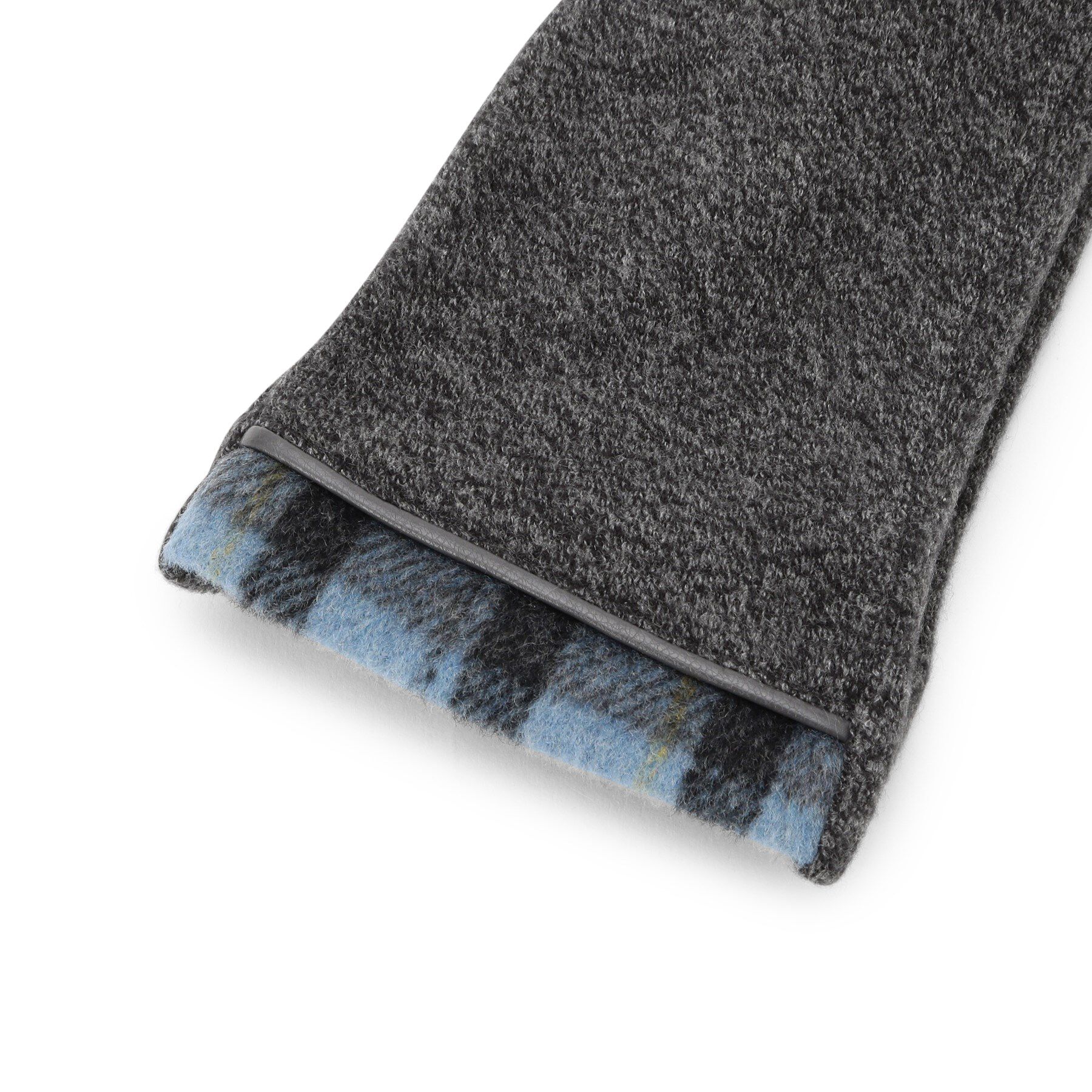 ITS&rsquo;DEMO「【手洗い可】チェック切替保湿生地グローブ」|手袋|