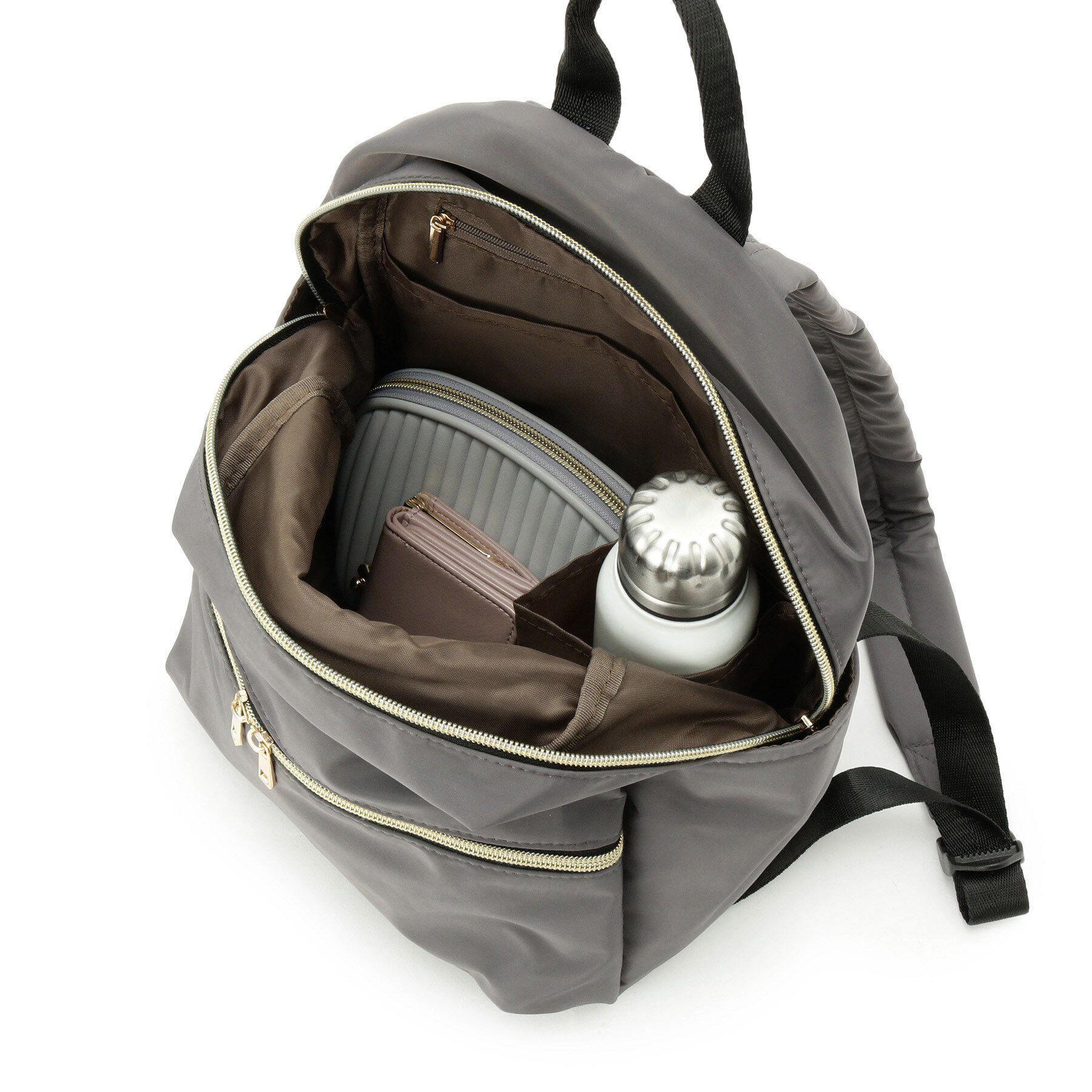 ITS&rsquo;DEMO「高密度ポリ10ポケットミディリュック」|リュック|