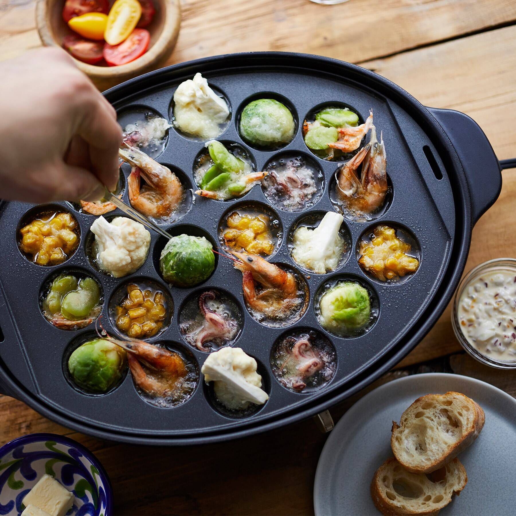 212 KITCHEN STORE「オーバルホットプレート ブラック ＜BRUNO ブルーノ＞」|食器・キッチングッズ|