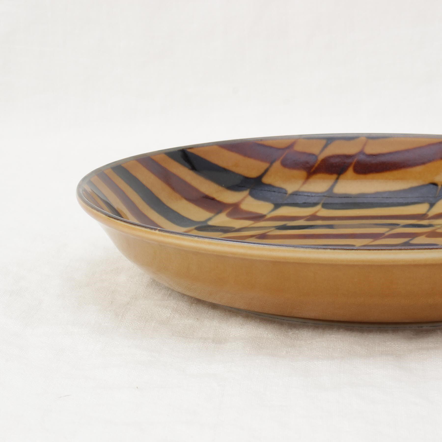 212 KITCHEN STORE「スリップショコラ パラレル スープカレー皿」|食器・キッチングッズ|