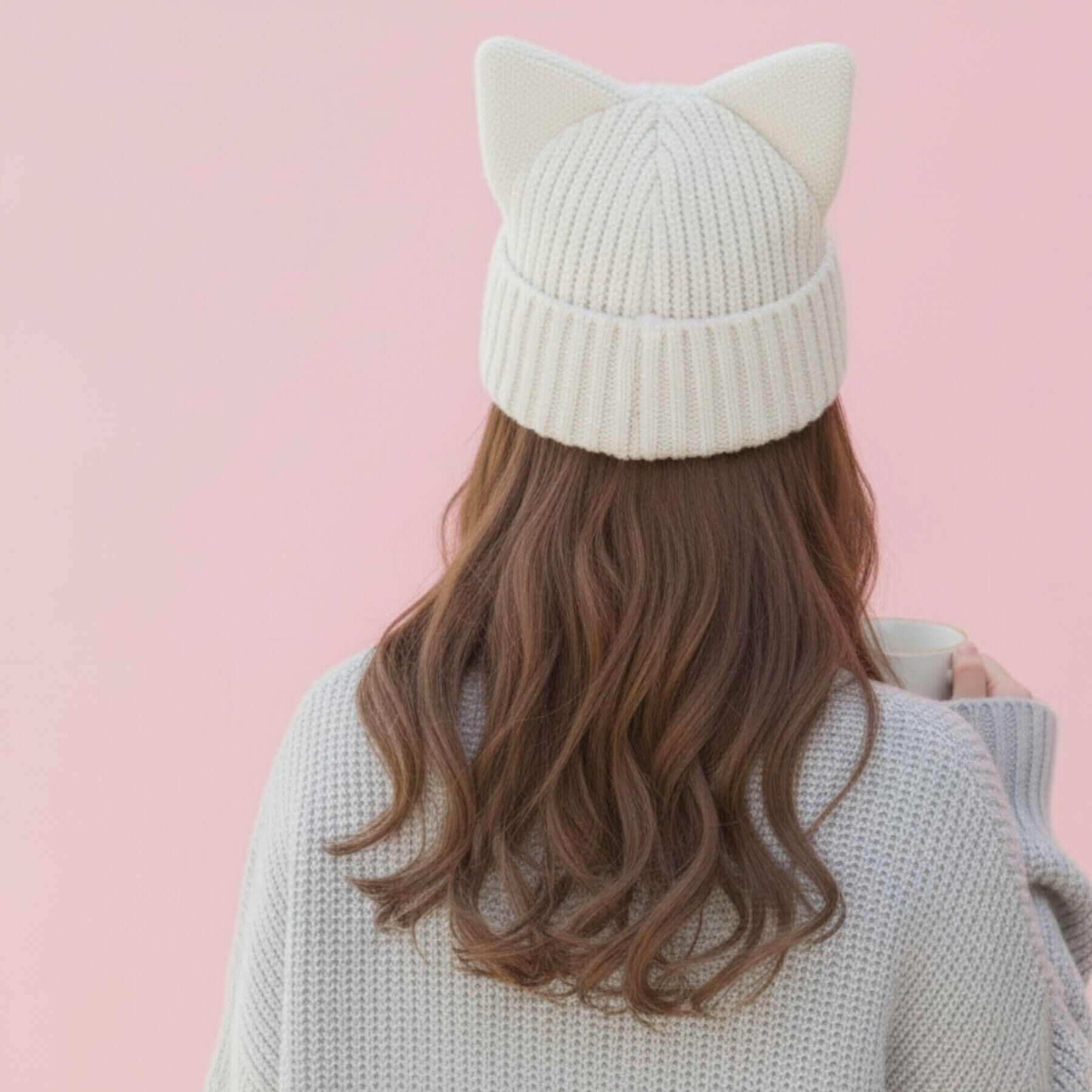 Grandedge「ネコミミIVニット帽」|ニット帽|