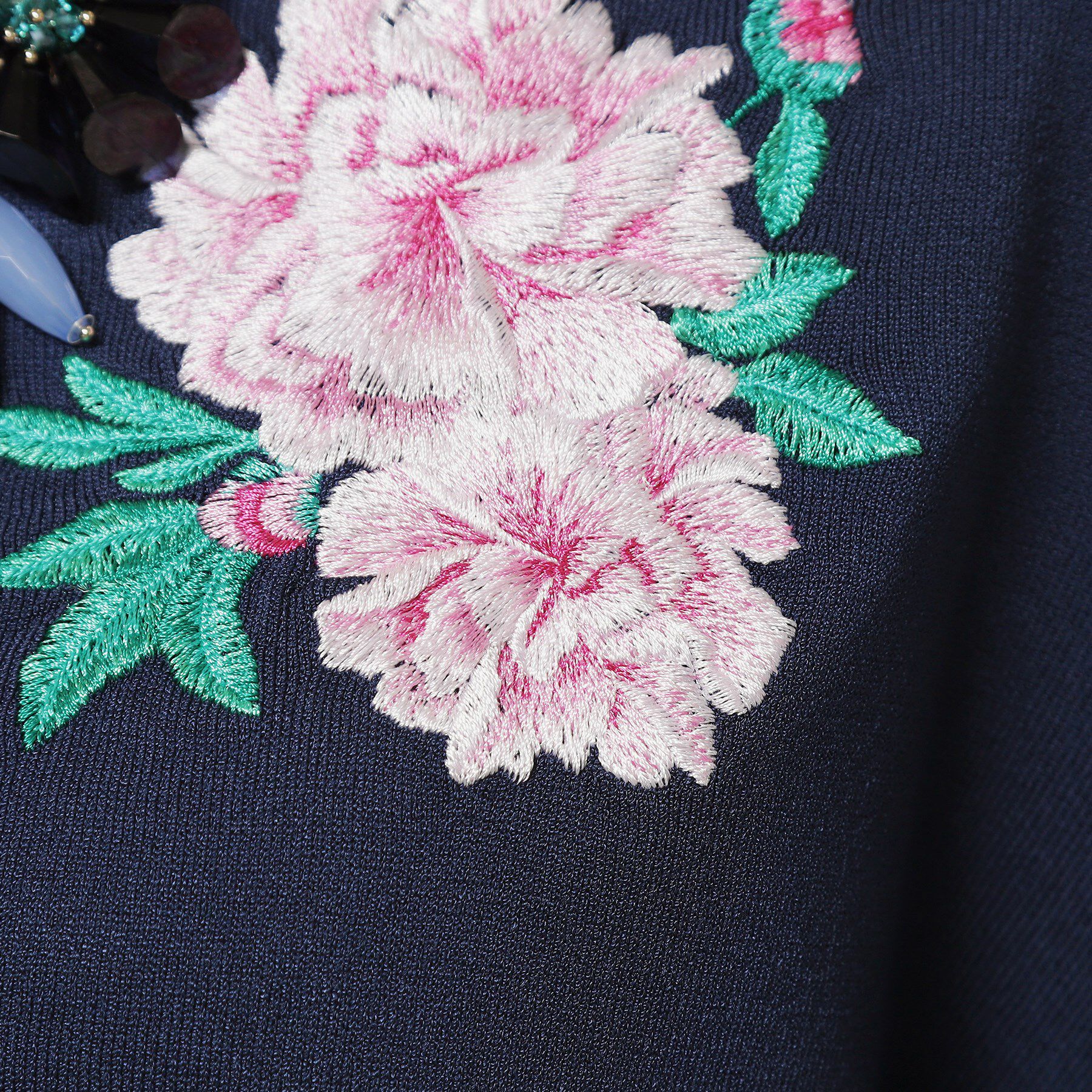 SunaUna「【SS～Lサイズ展開／グラデーションフラワー】クラフトニット」|ニット・セーター|