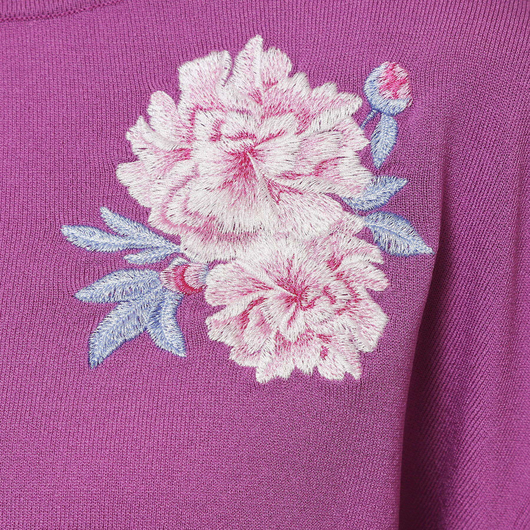 SunaUna「【SS～Lサイズ展開／グラデーションフラワー】クラフトニット」|ニット・セーター|