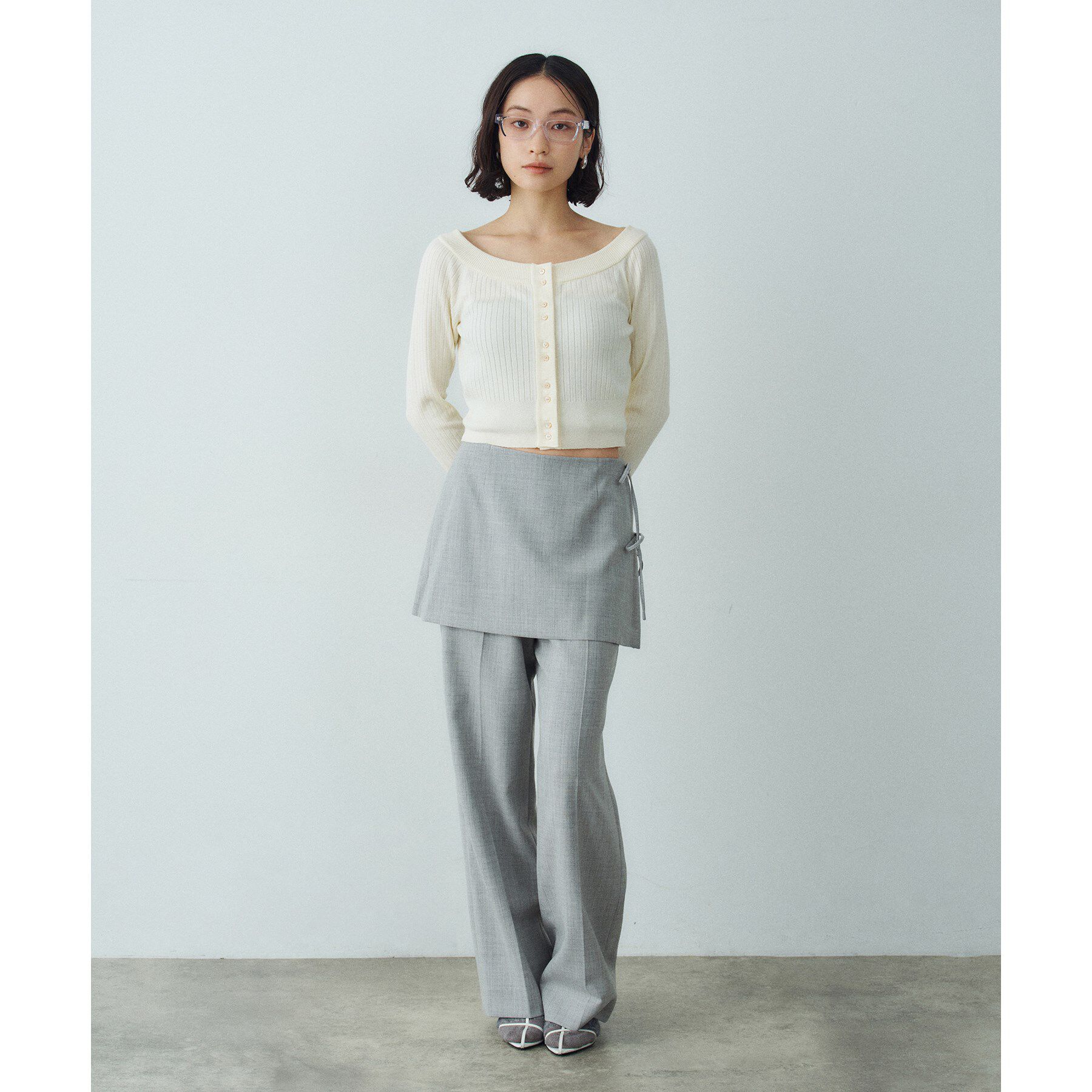 CODE A「layered skirt pants」|その他|