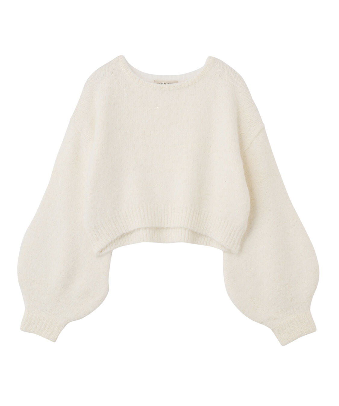 COCO DEAL「スパンコールパフスリーブニット」|ニット・セーター|