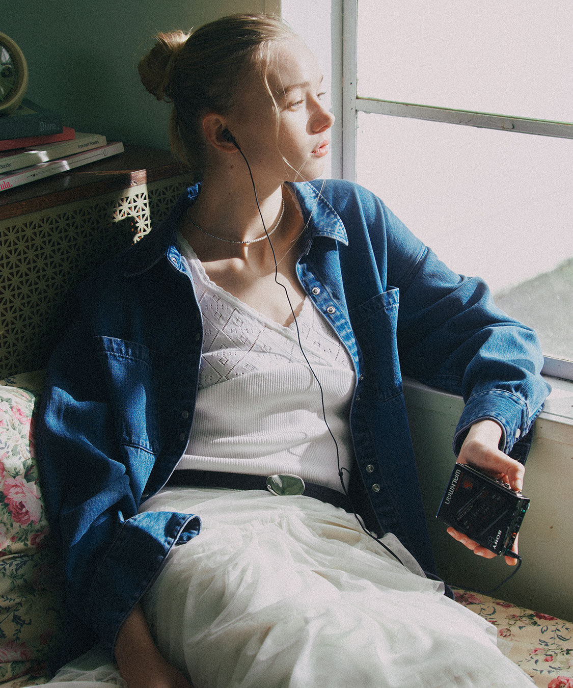 COCO DEAL「ボタンデザインリヨセルデニムシャツ」|シャツ・ブラウス|