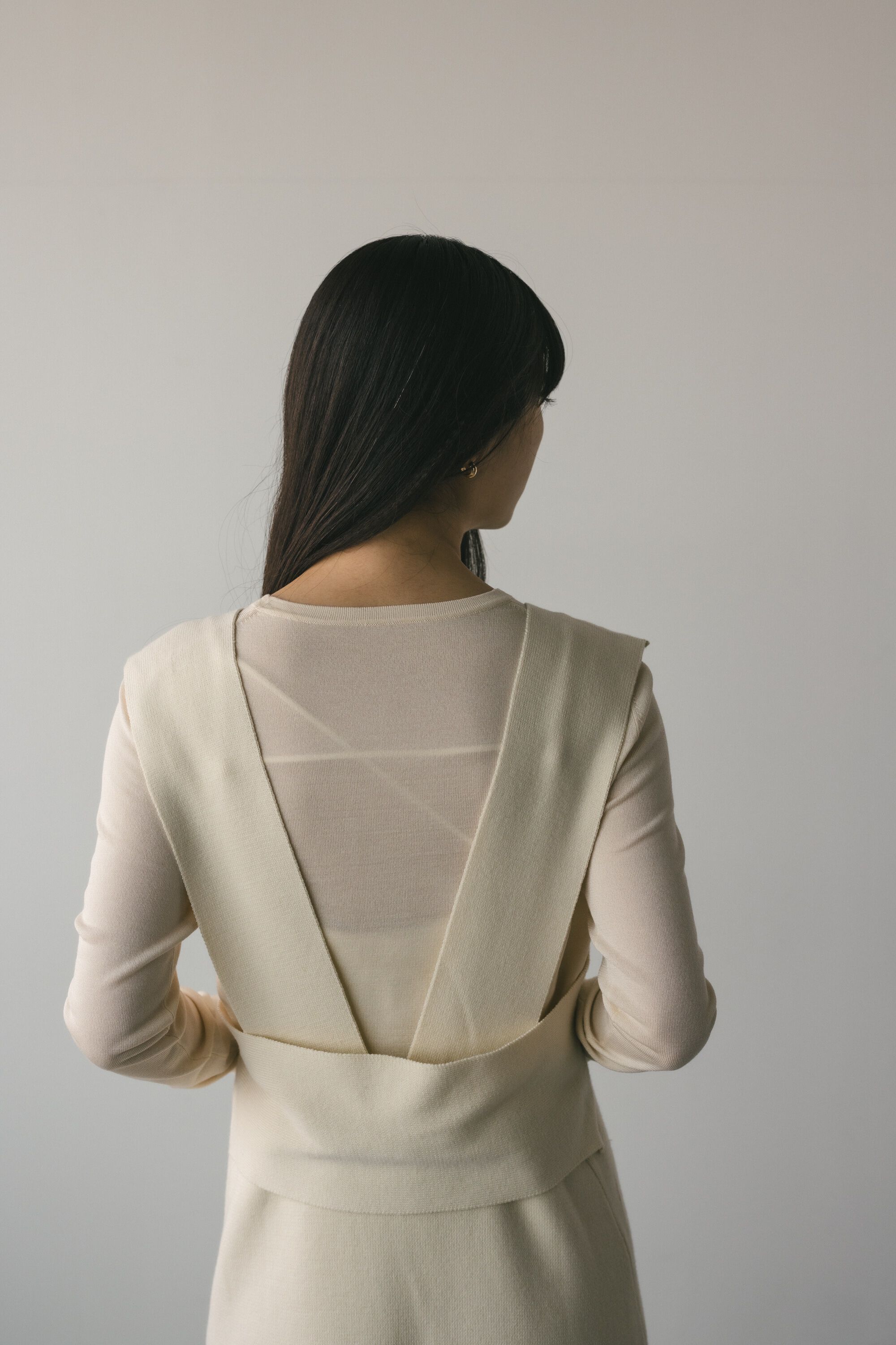 STYLEMIXER「バックディティールニットワンピース」|ワンピース|