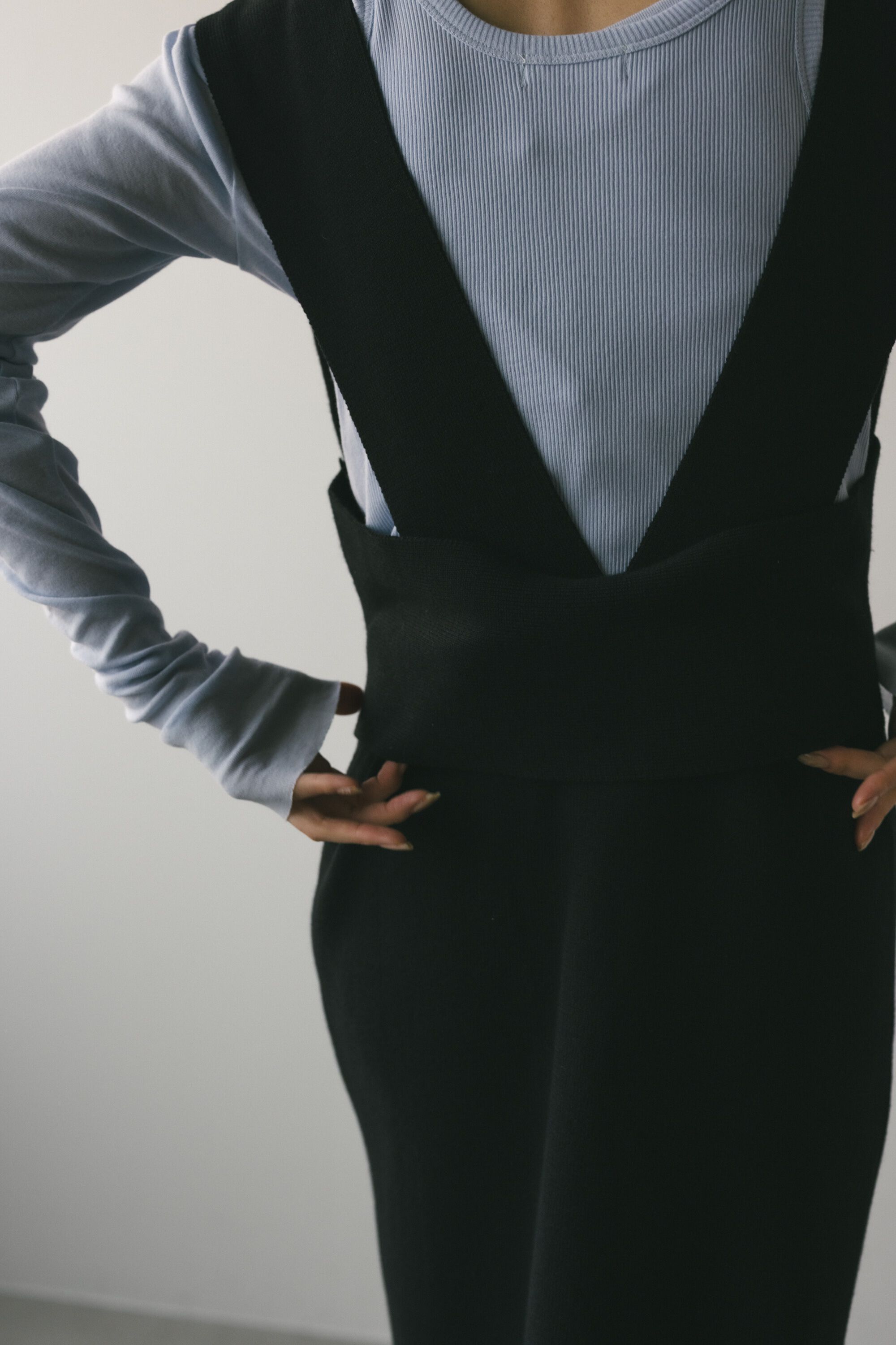 STYLEMIXER「バックディティールニットワンピース」|ワンピース|