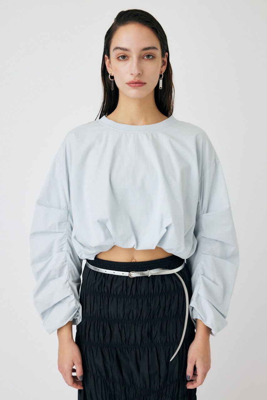 MOUSSY「SWEAT LIKE SHIRT トップス」|シャツ・ブラウス|