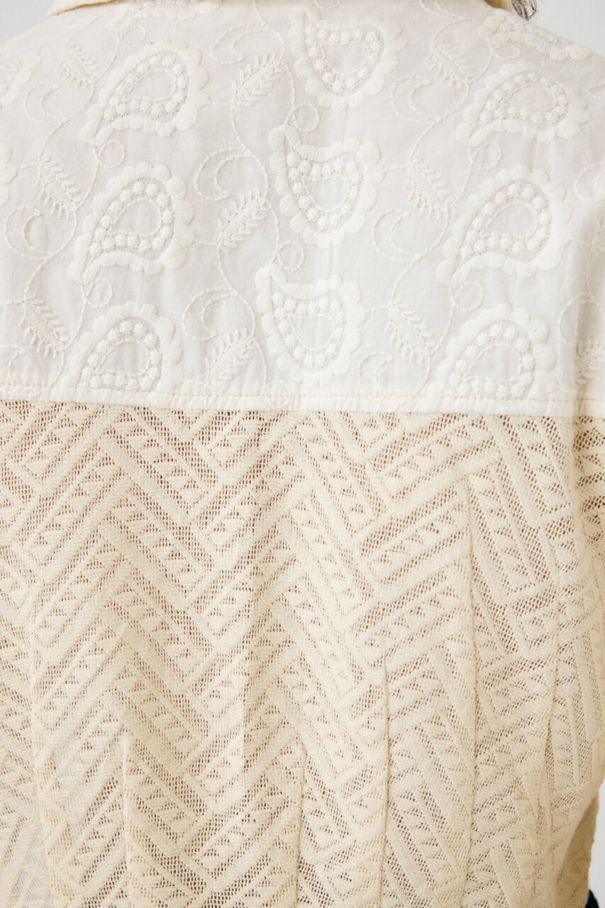 MOUSSY「CORSET LACE シャツ」|シャツ・ブラウス|